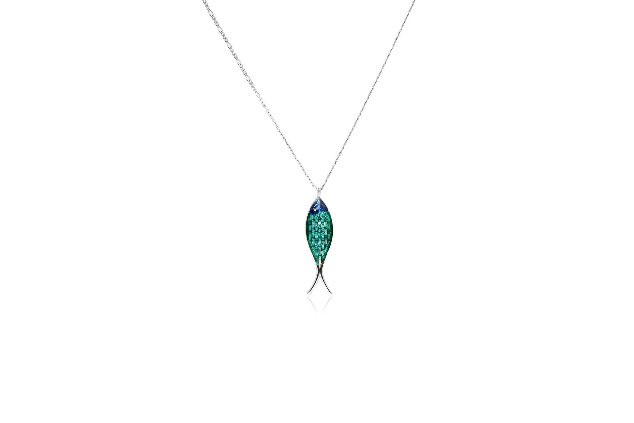 Aquatic Love Silver Pendant