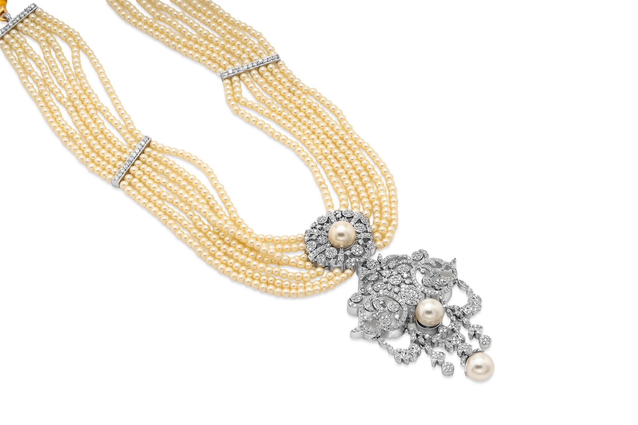 STERLING RADIANCE SILVER NECKLACE SET