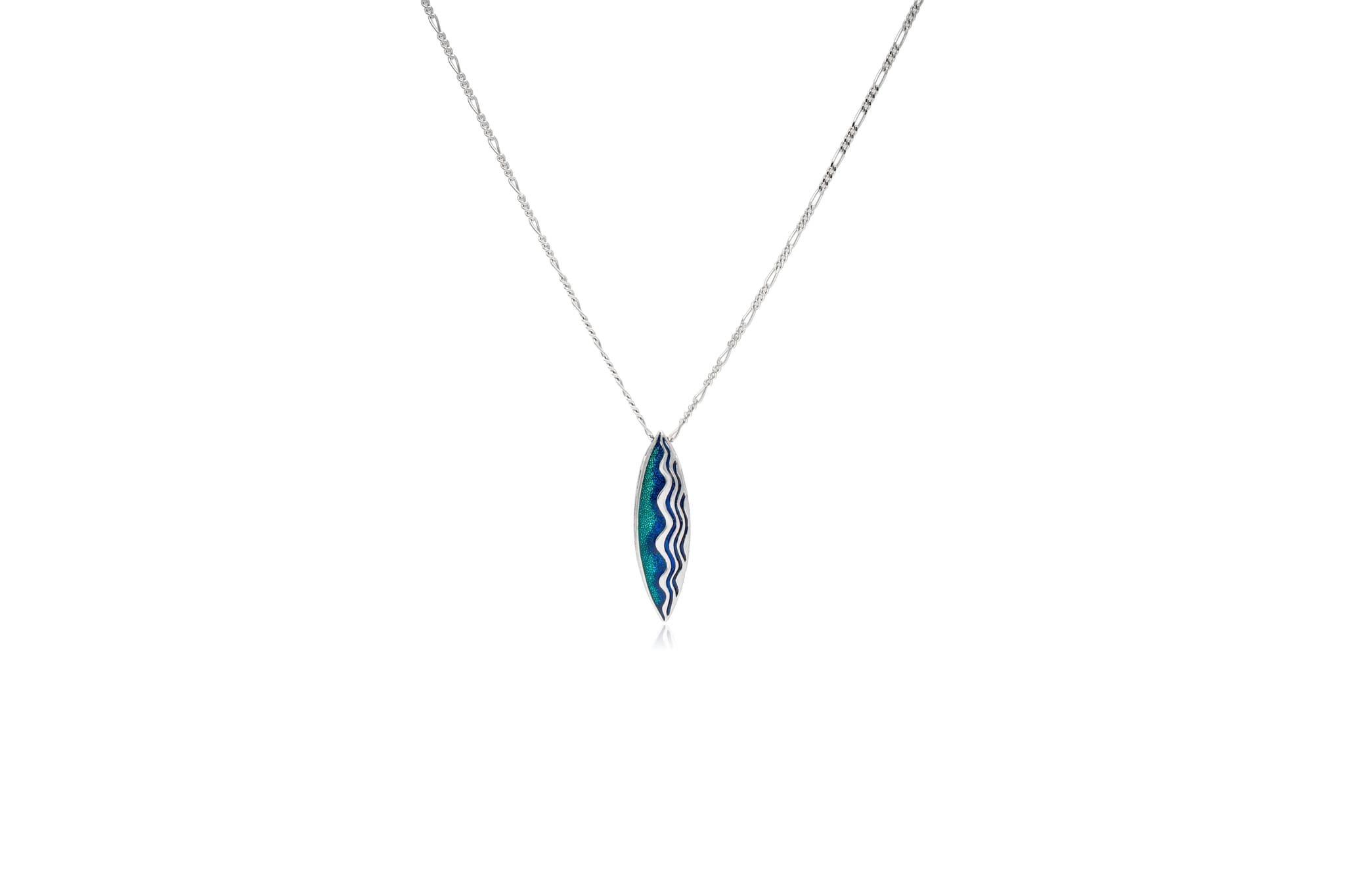 SILVER STREAM  PENDANT SET