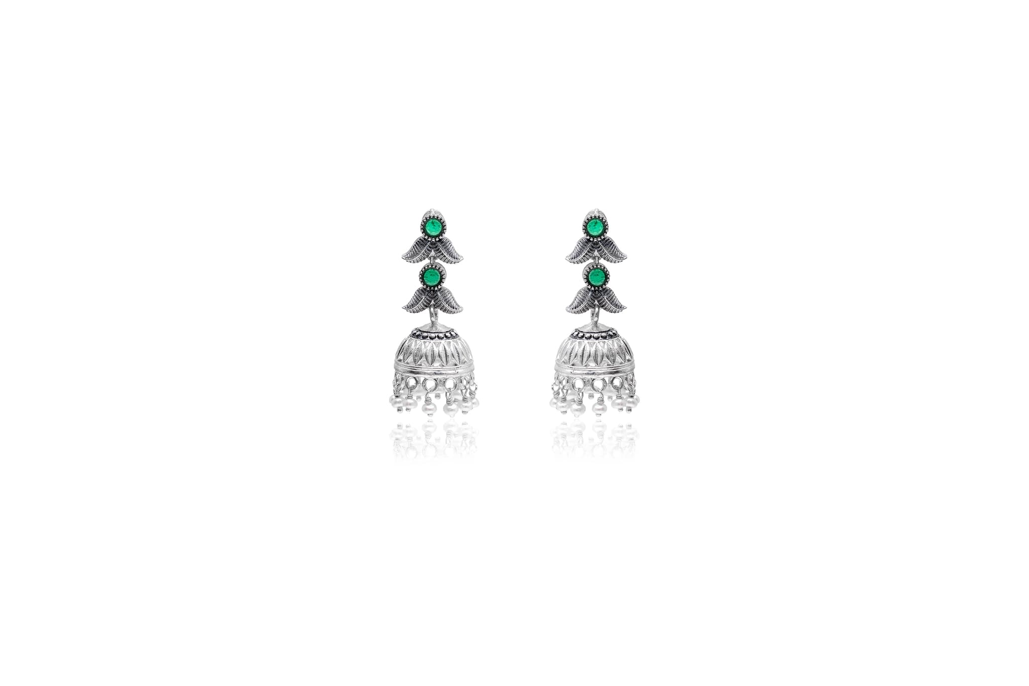 FOREST WHISPER SILVER NECKLACE SET1