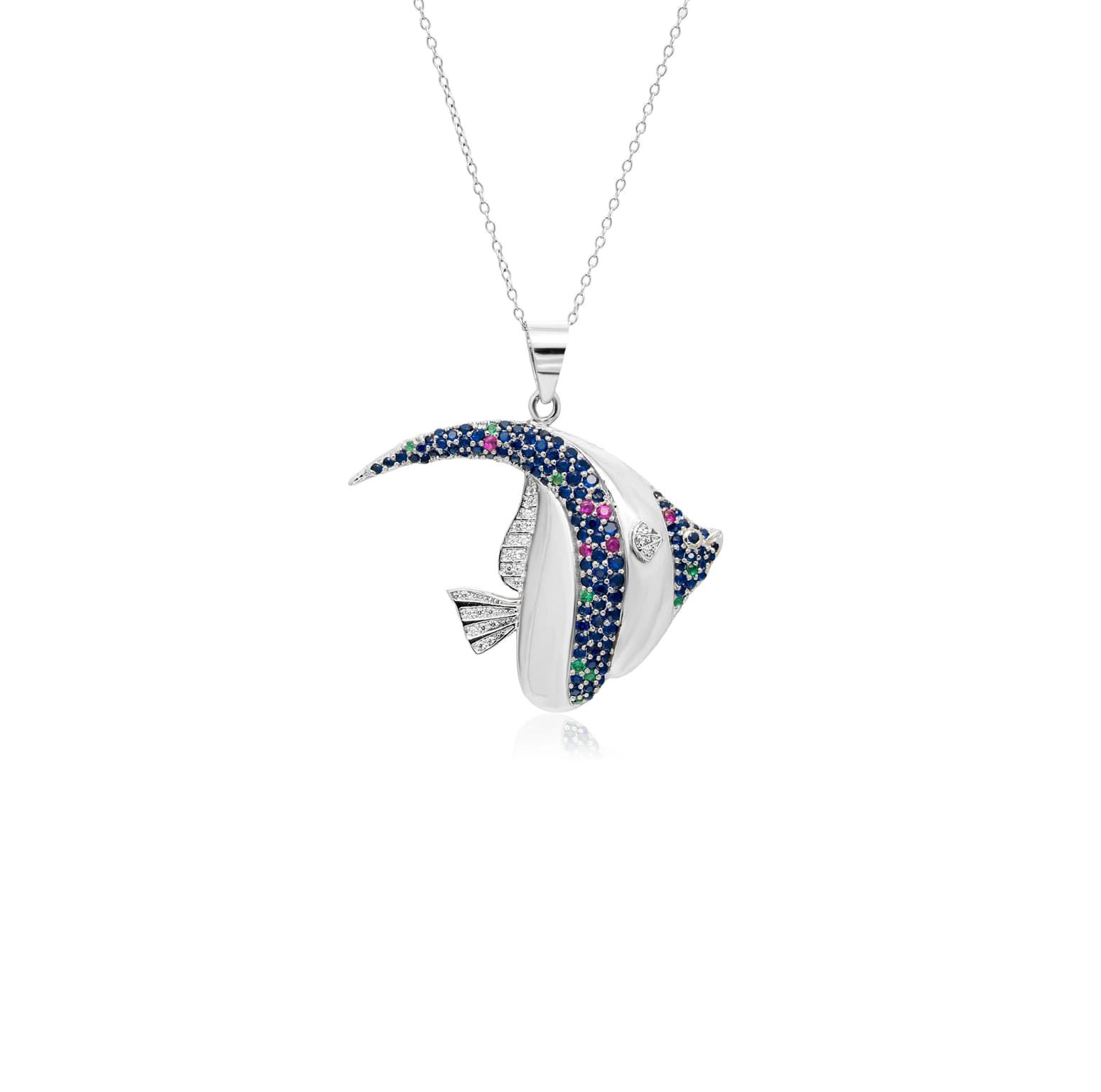Silver Fish Pendant