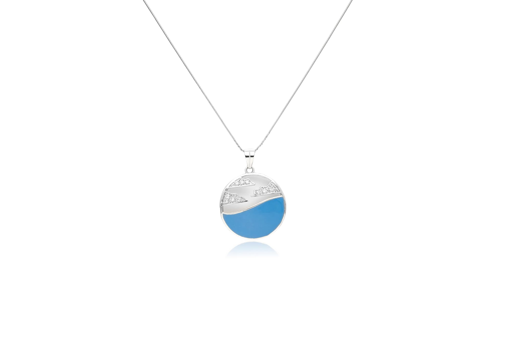 Nature's Love Silver Pendant