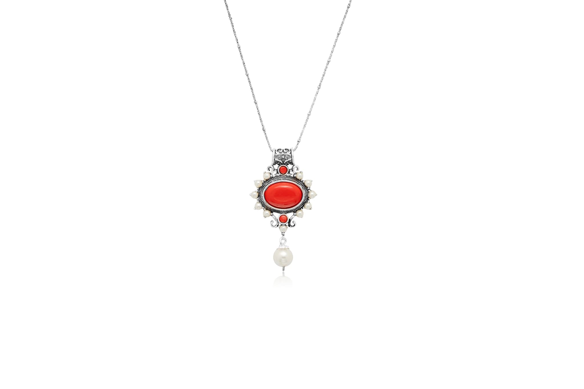 CLASSIC IMPERIAL SILVER PENDANT