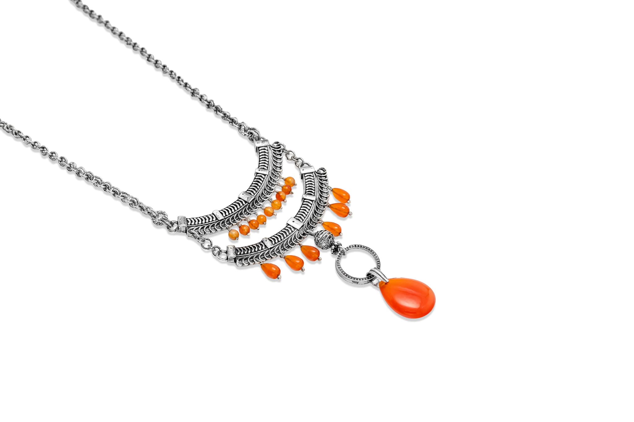 JINGLING SILVER NECKLACE