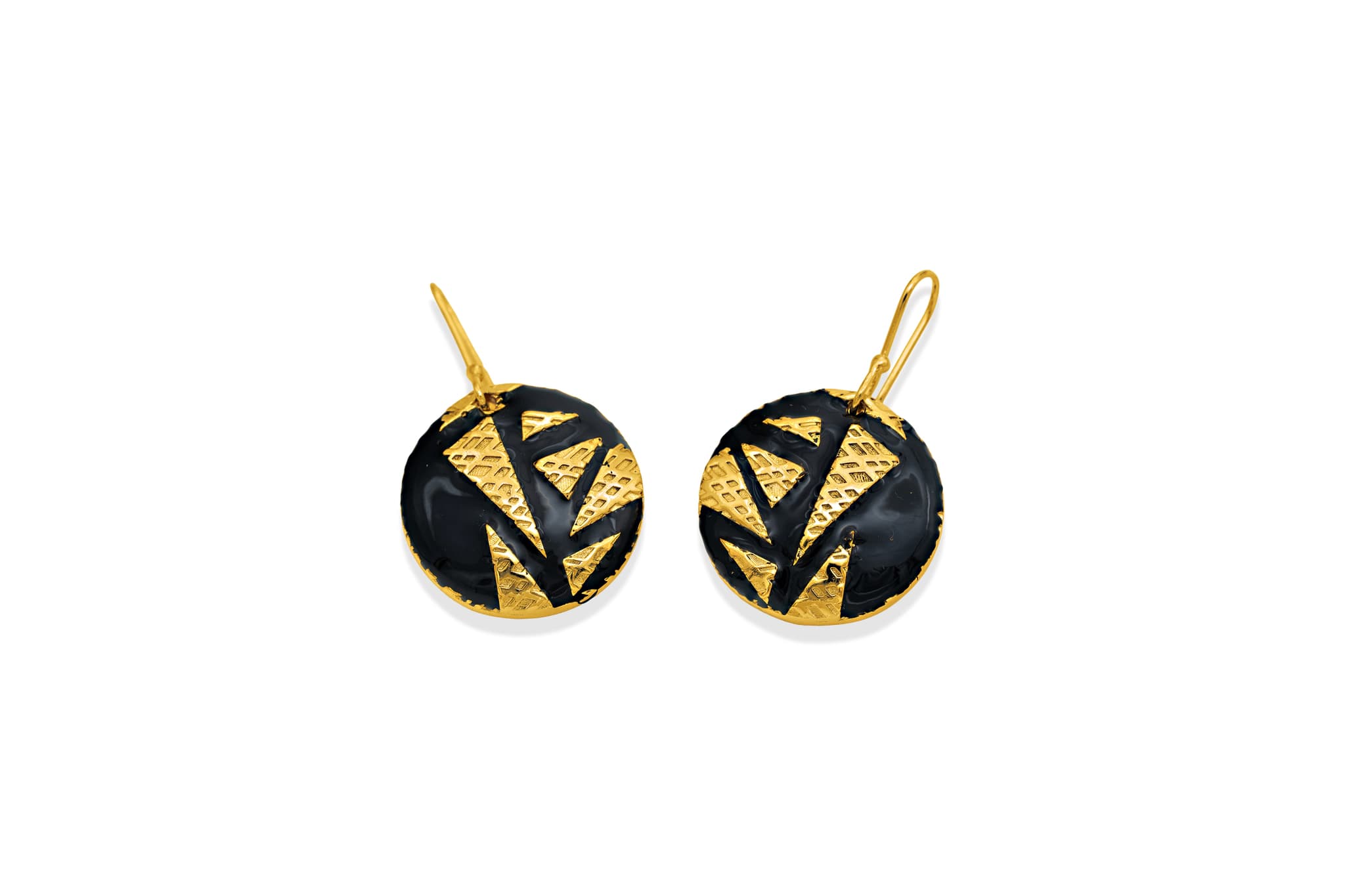 BLACK SANDS SILVER EARRINGS