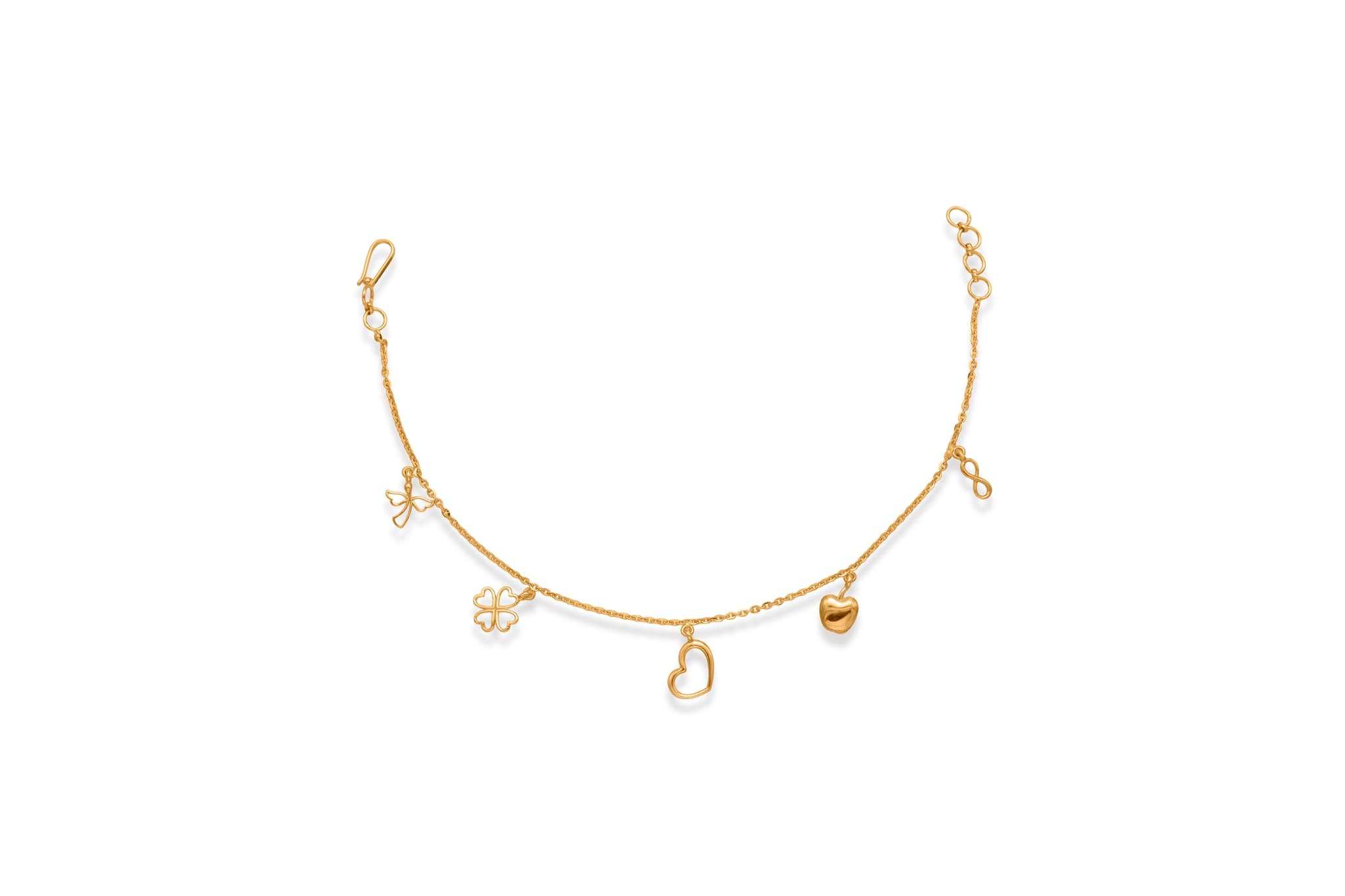 SWEET SYMBOLS GOLD BRACELET