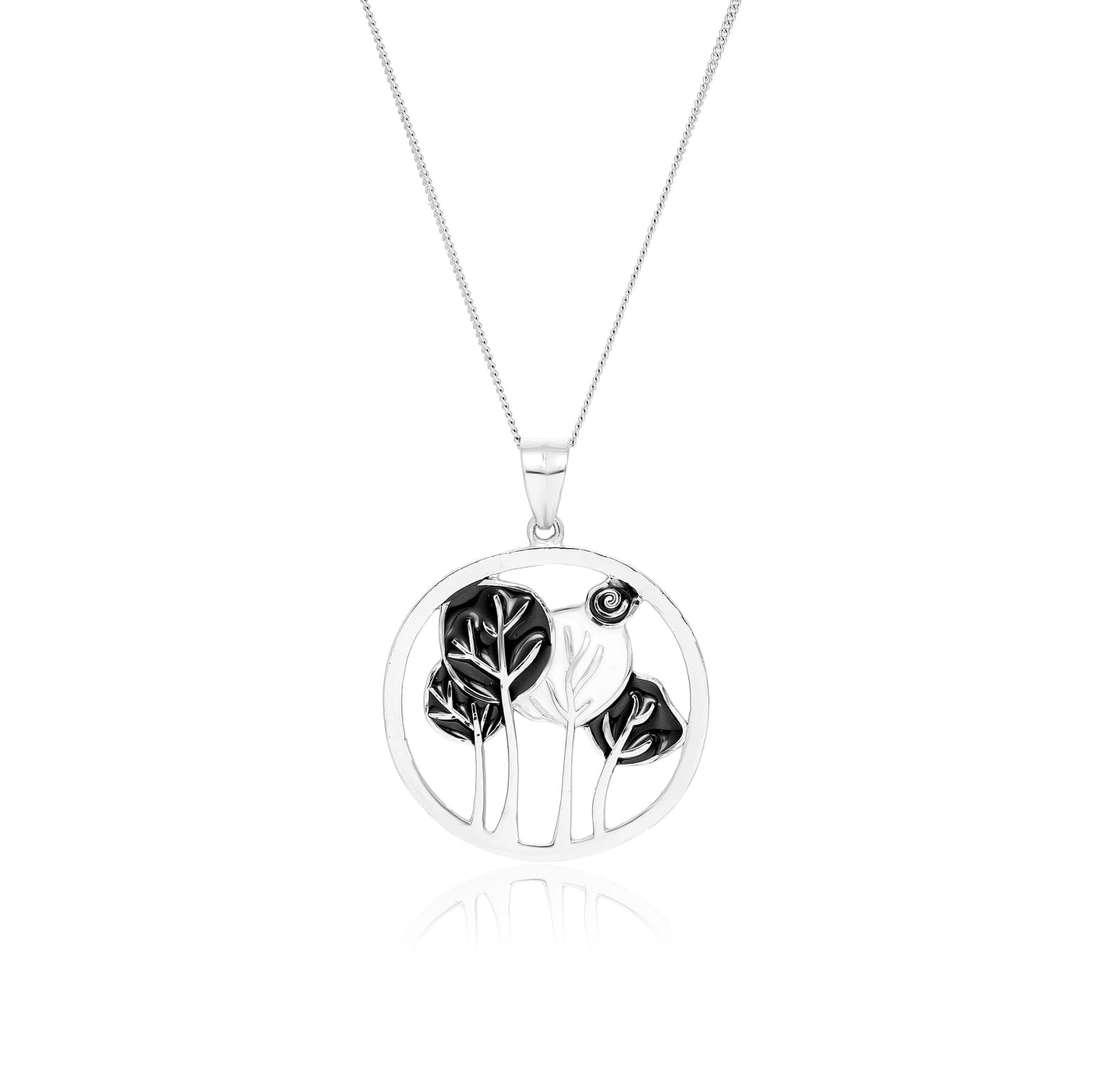 VERDURE SILVER PENDANT