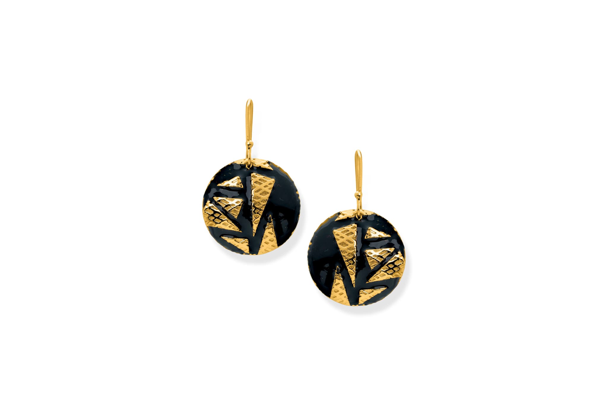 BLACK SANDS SILVER EARRINGS
