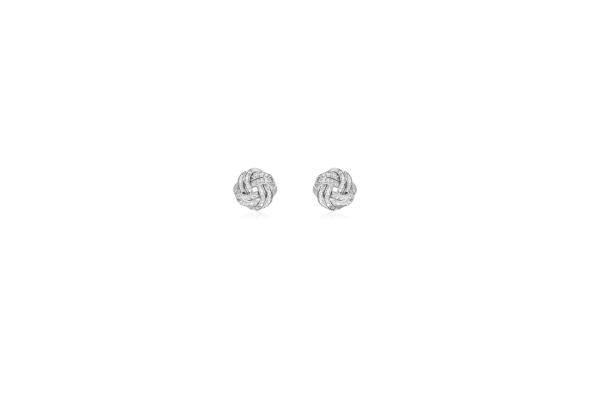 GORGEOUS ZIRCON AND SILVER STUDS