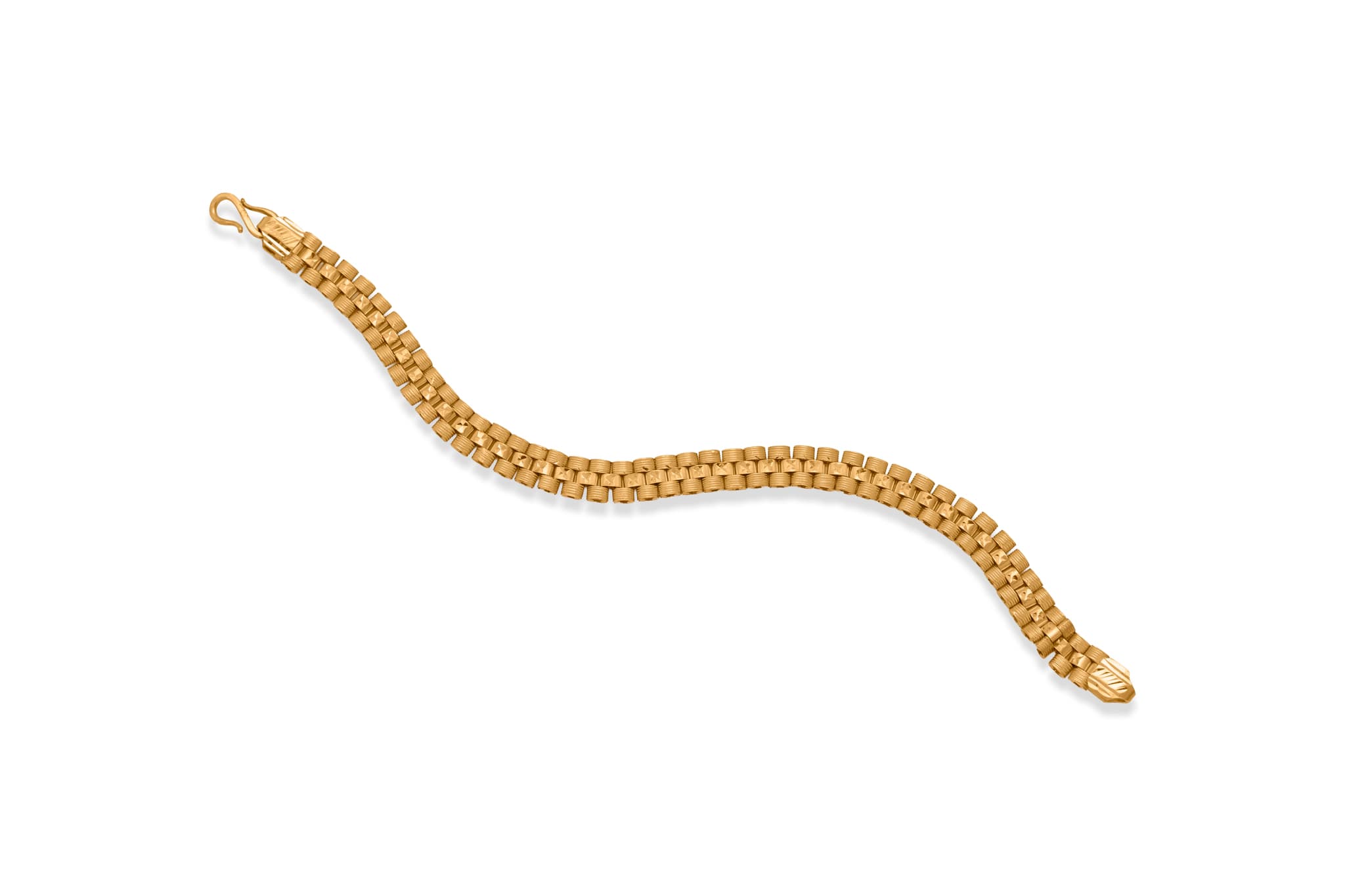TITAN  MEN'S GOLD BRACELET