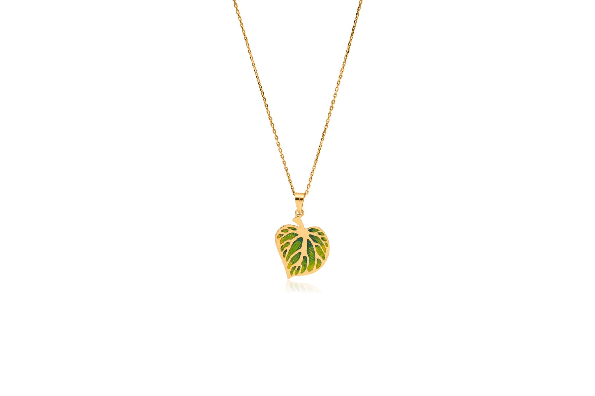 LEAF OF LIFE SILVER PENDANT