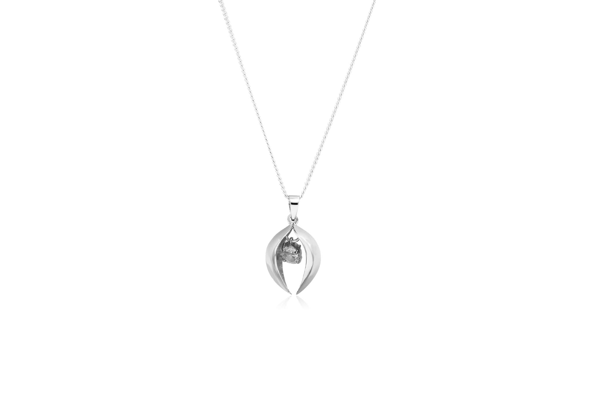 ZENITH GLOW SILVER PENDANT