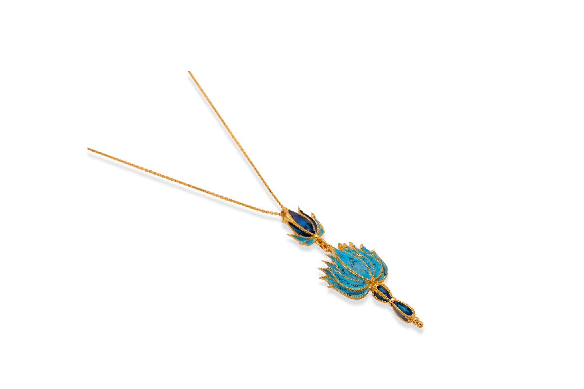 LOTUS HARMONY SILVER PENDANT
