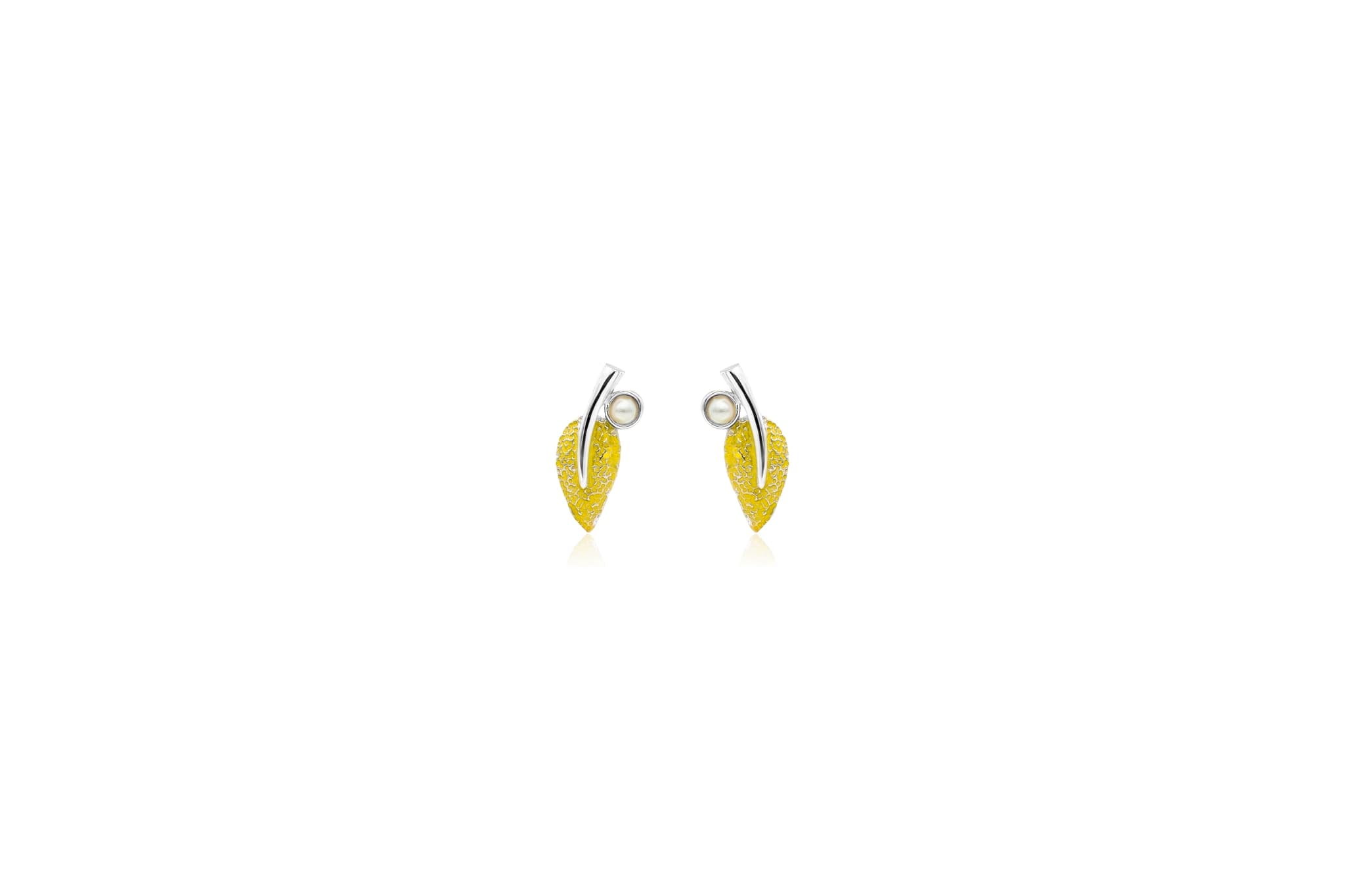 FOREST GLOW SILVER EARRINGS