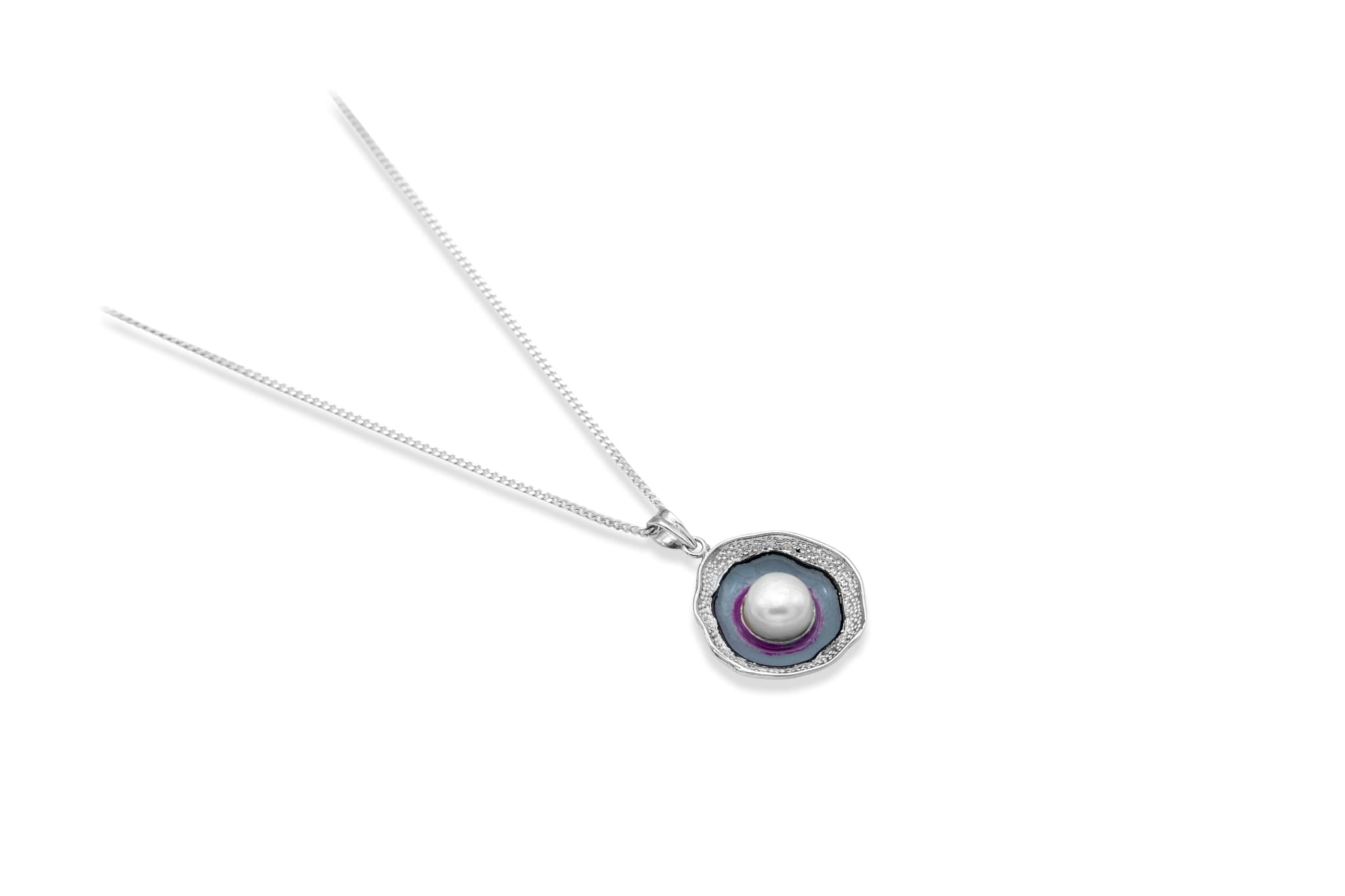 PEARL SANCTUM SILVER PENDANT