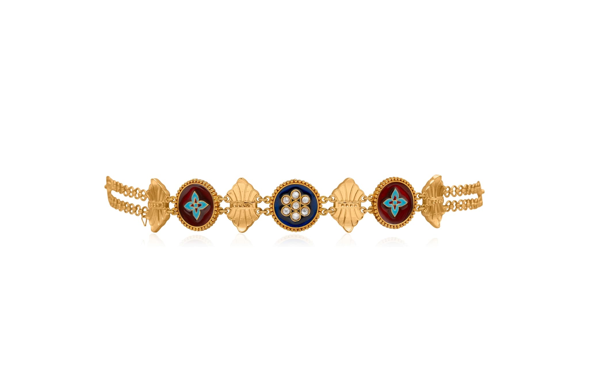SWARNIKA GOLD CHOKER NECKLACE