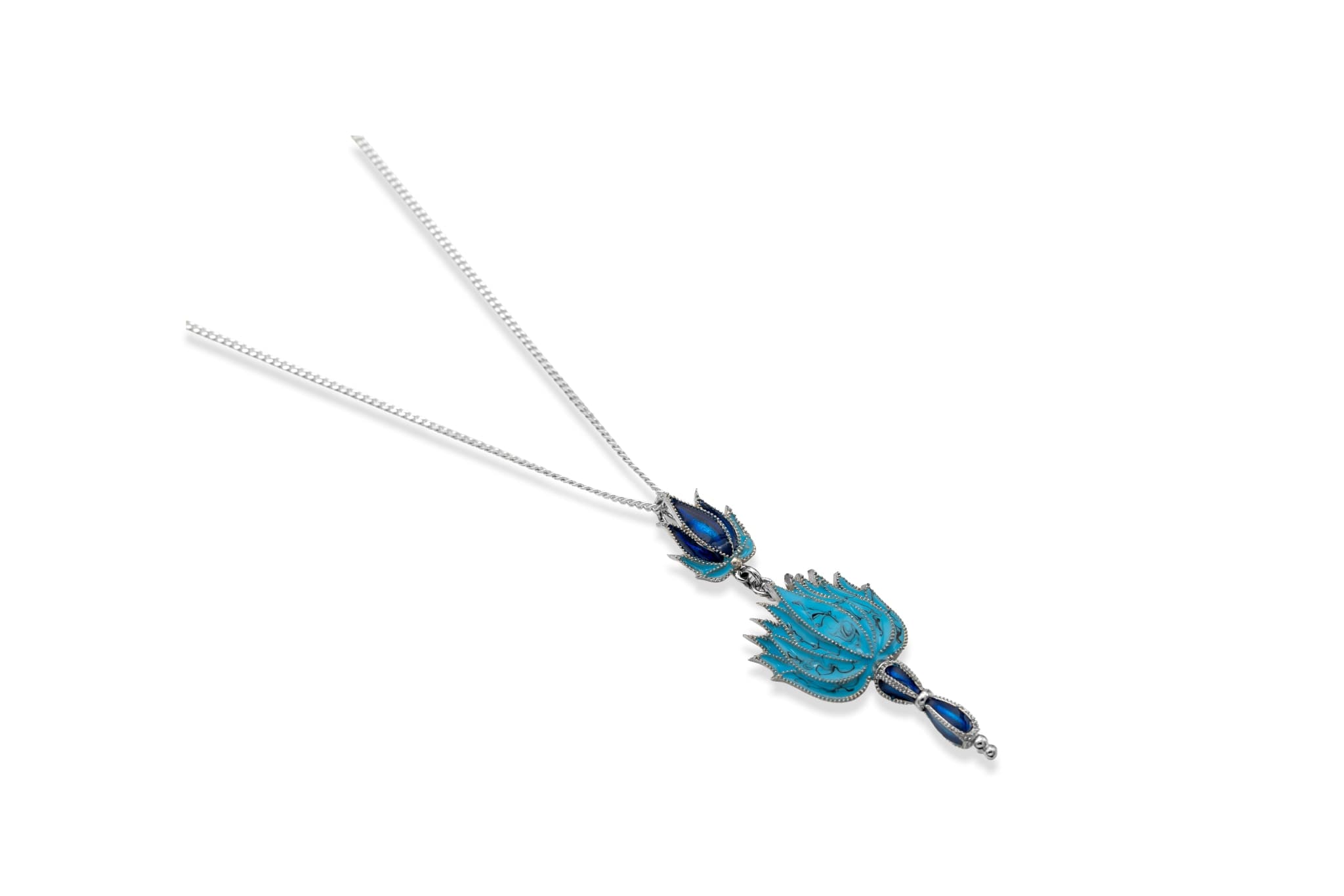 LOTUS HARMONY SILVER PENDANT