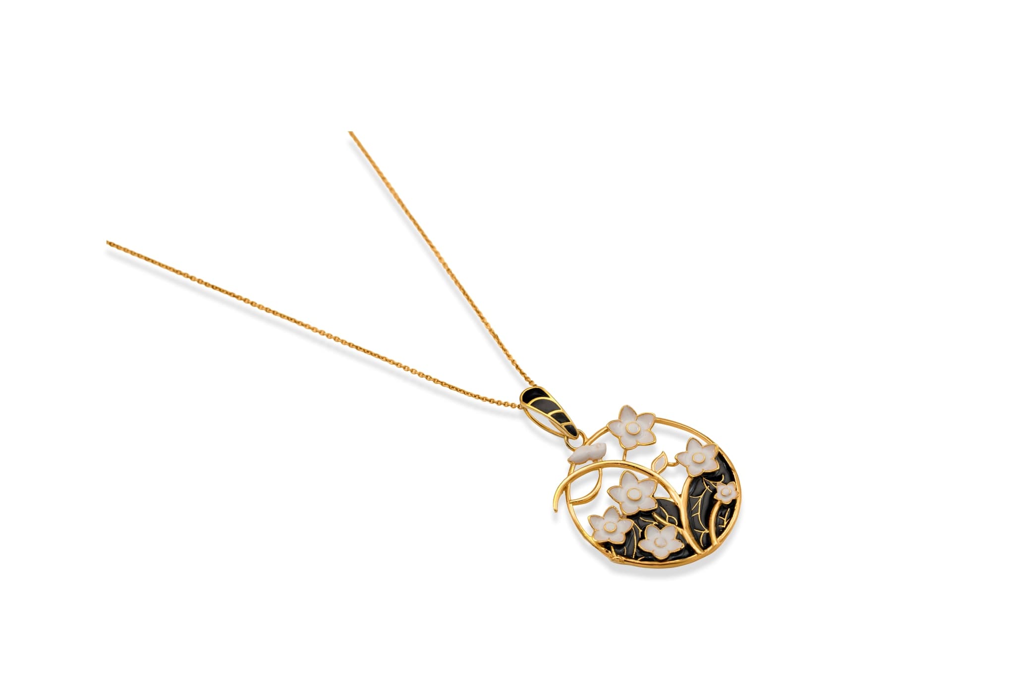 ENCHANTED GARDEN SILVER PENDANT