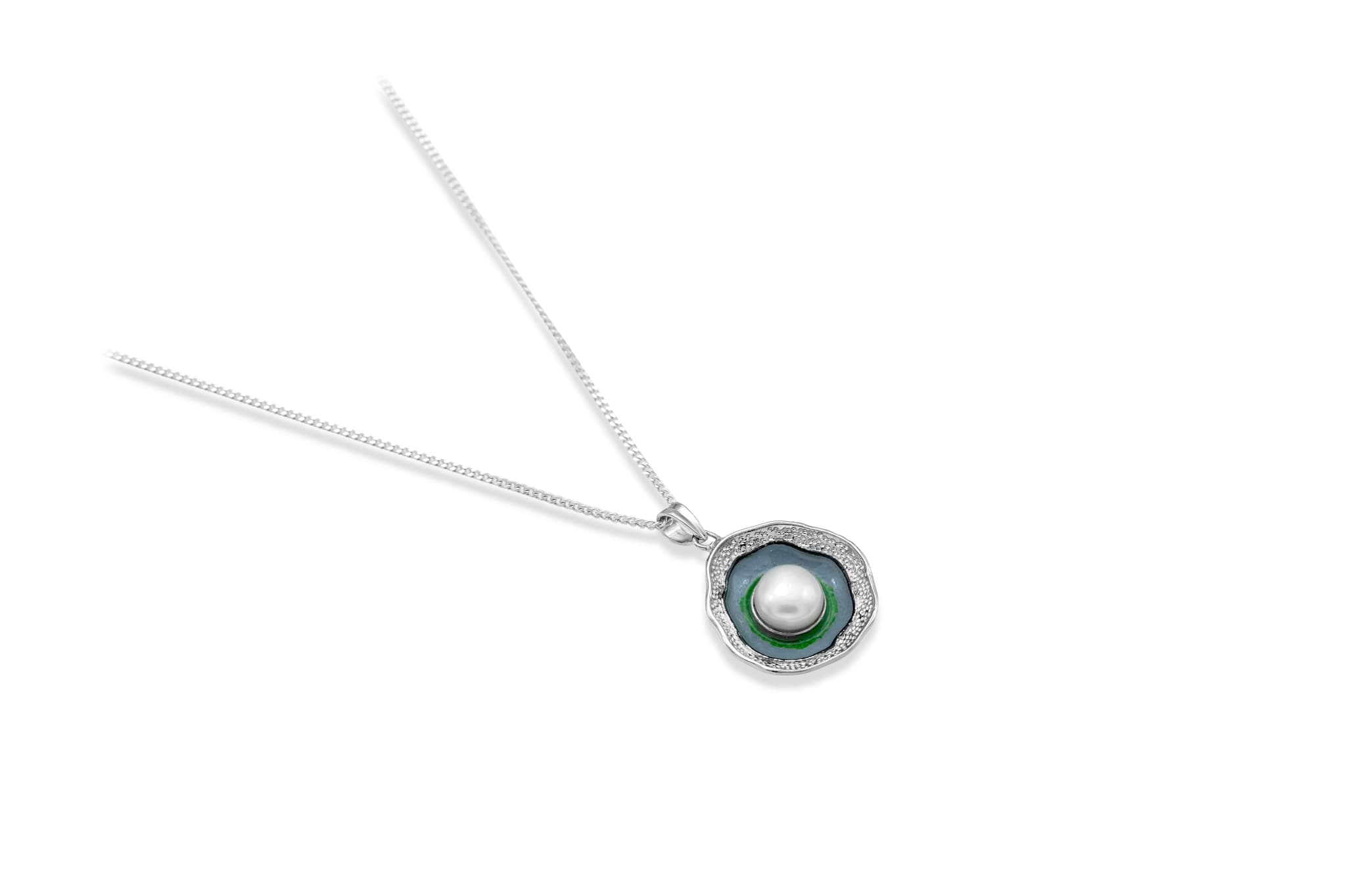 PEARL SANCTUM SILVER PENDANT
