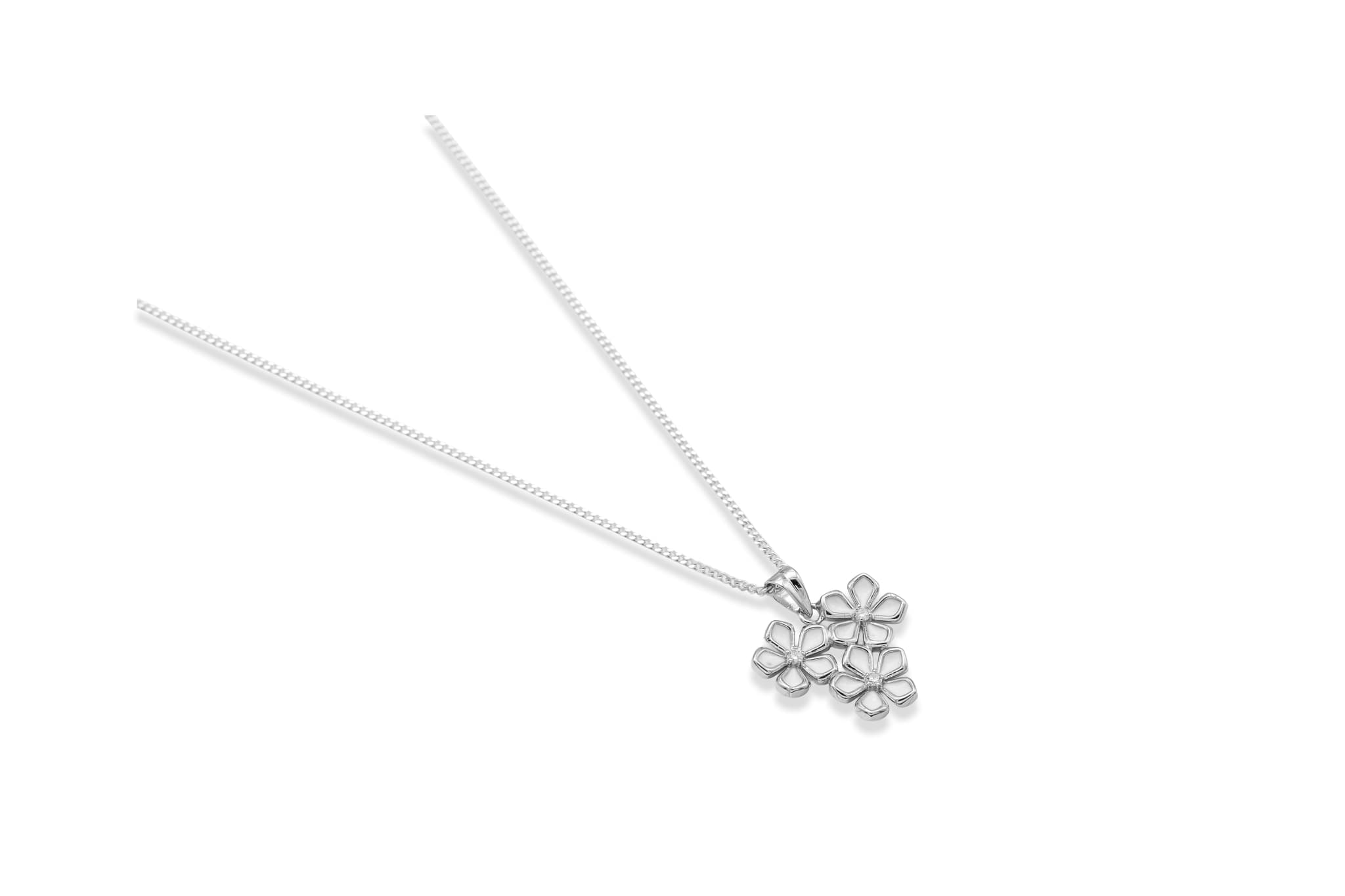 BLOSSOM SHINE SILVER PENDANT