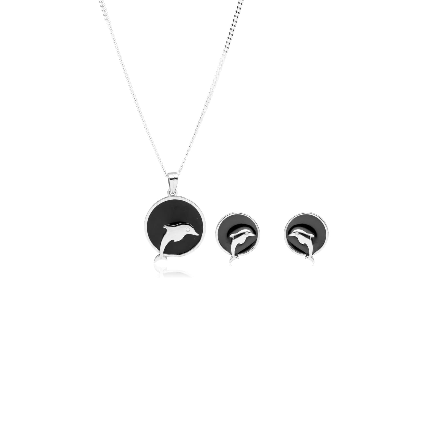 DOLPHIN GLIDE PENDANT SET
