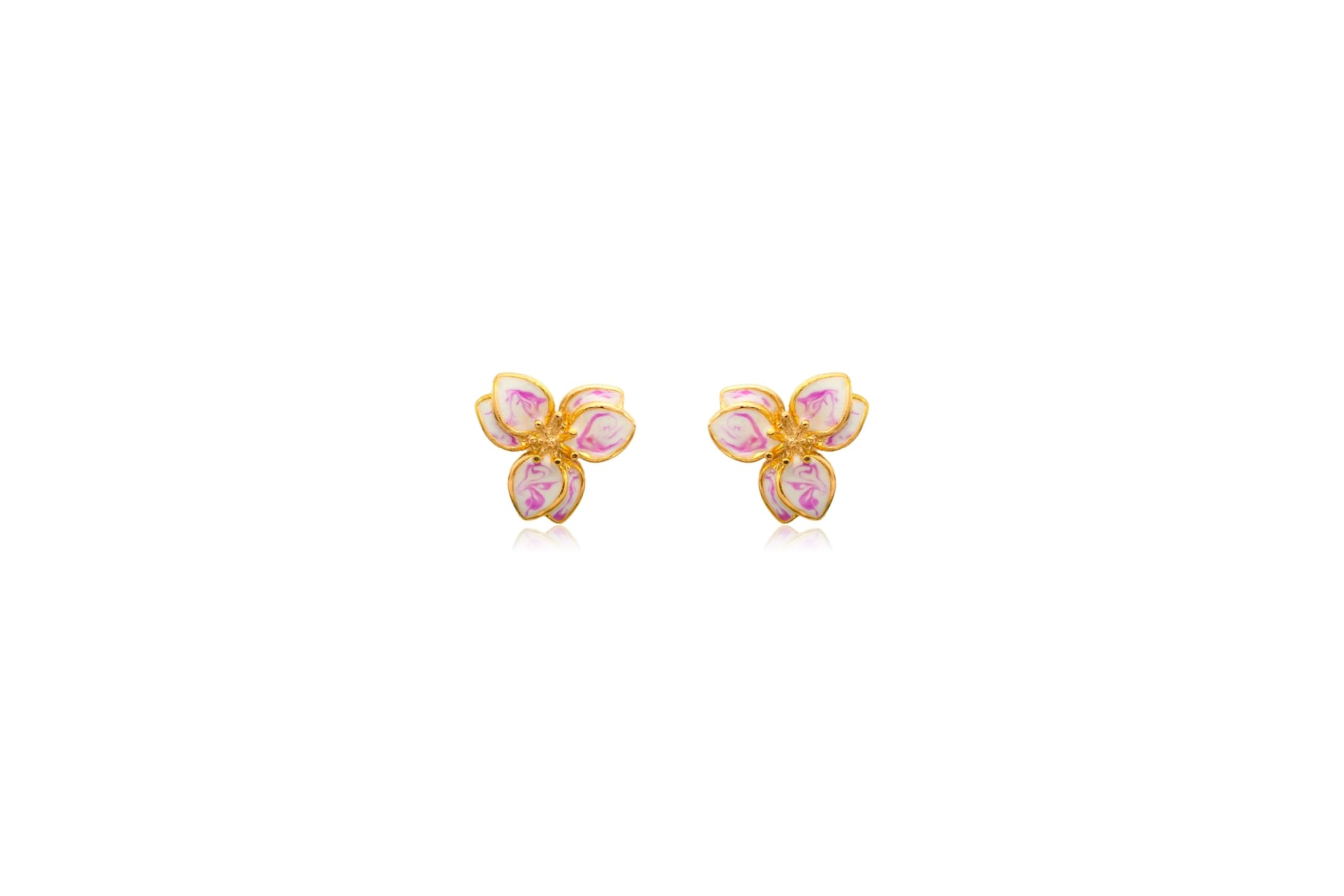 ENCHANTED MEENAKARI SILVER EARRINGS