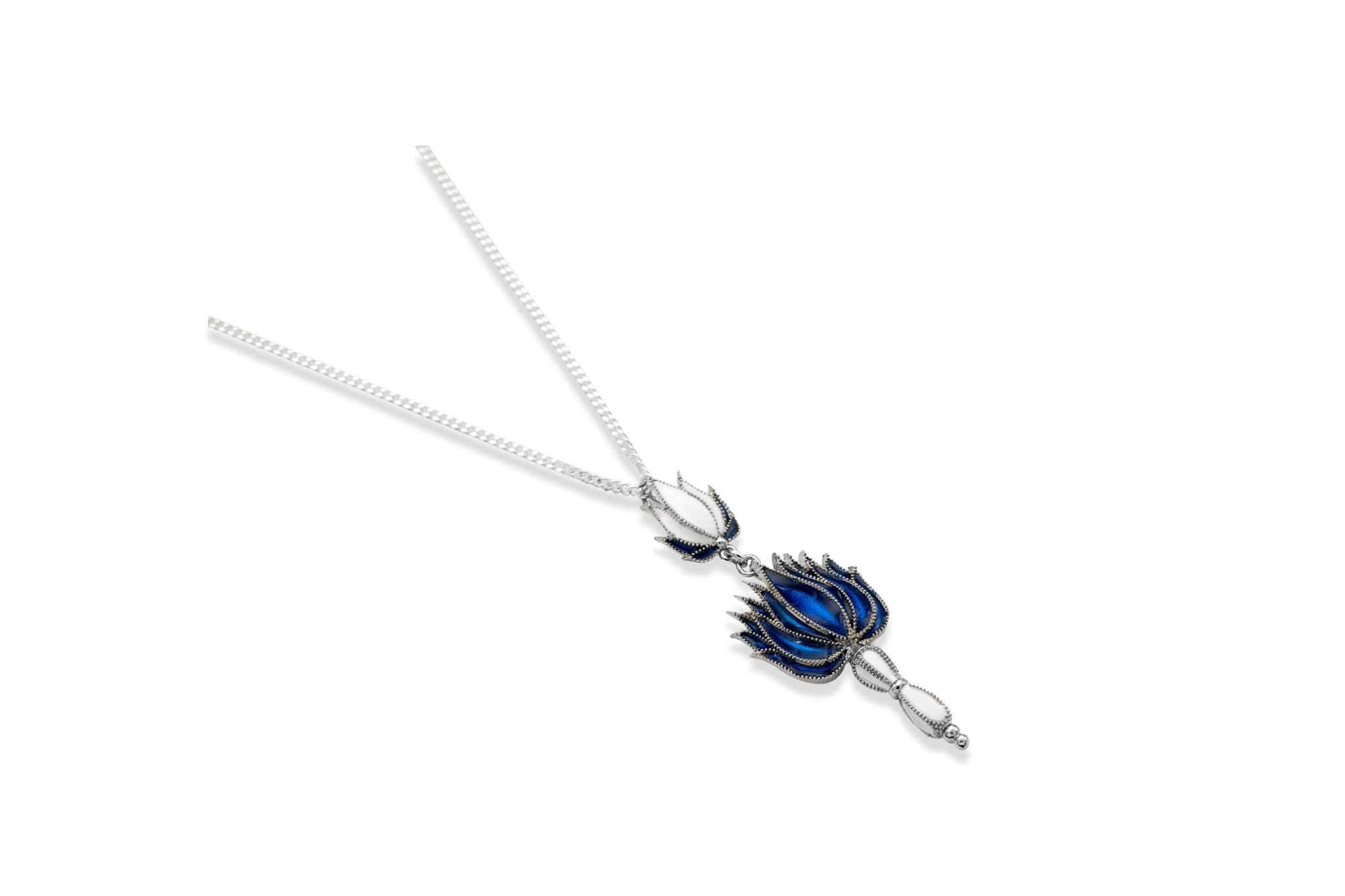 LOTUS HARMONY SILVER PENDANT