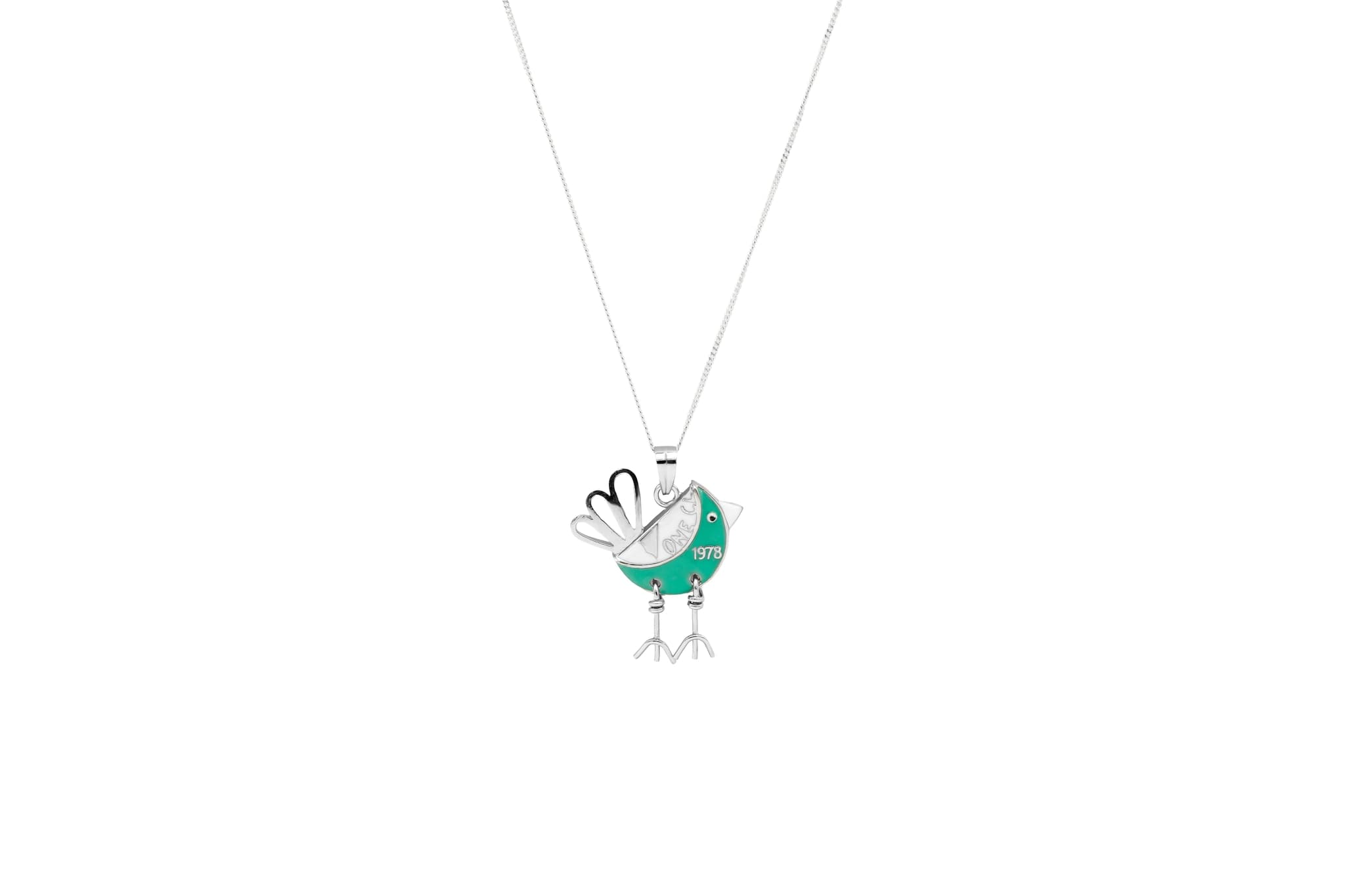 VINTAGE BIRD PENDANT SET