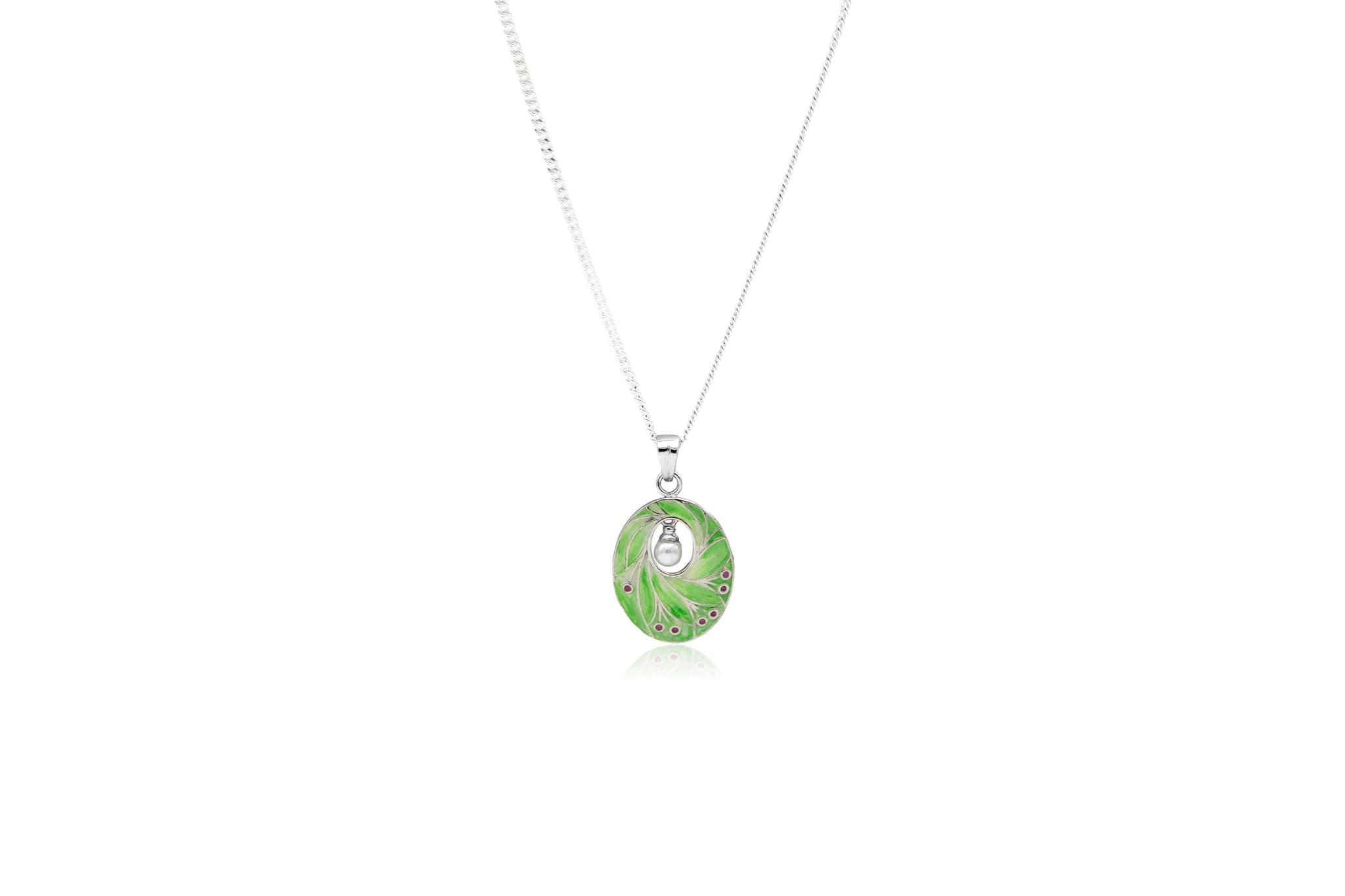 RADIANT AURA SILVER PENDANT