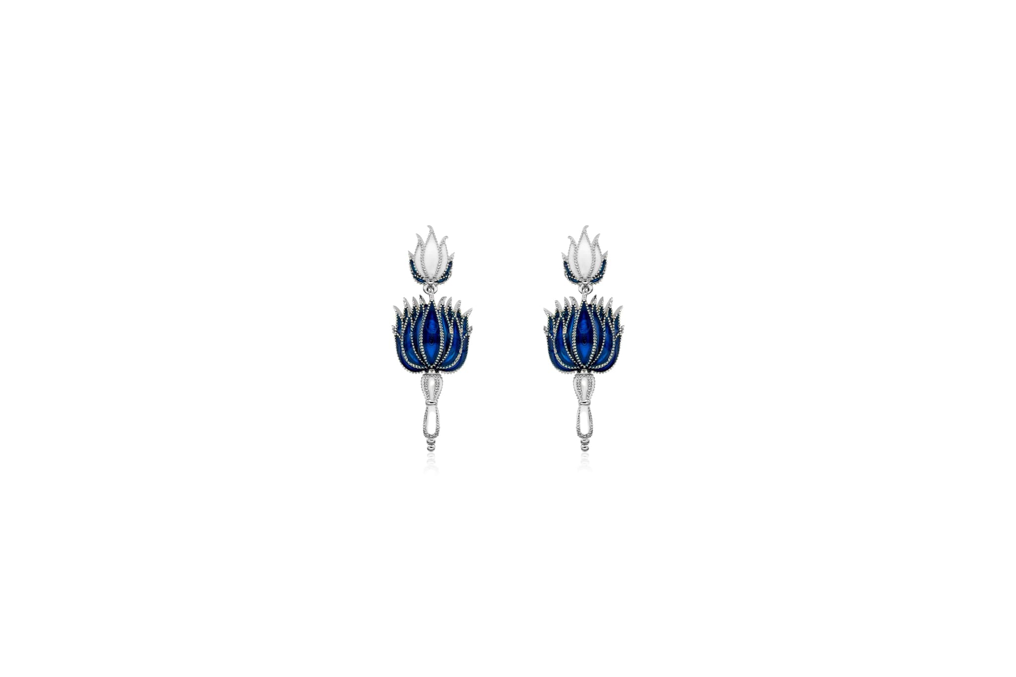 LOTUS FLOWER PENDANT SET