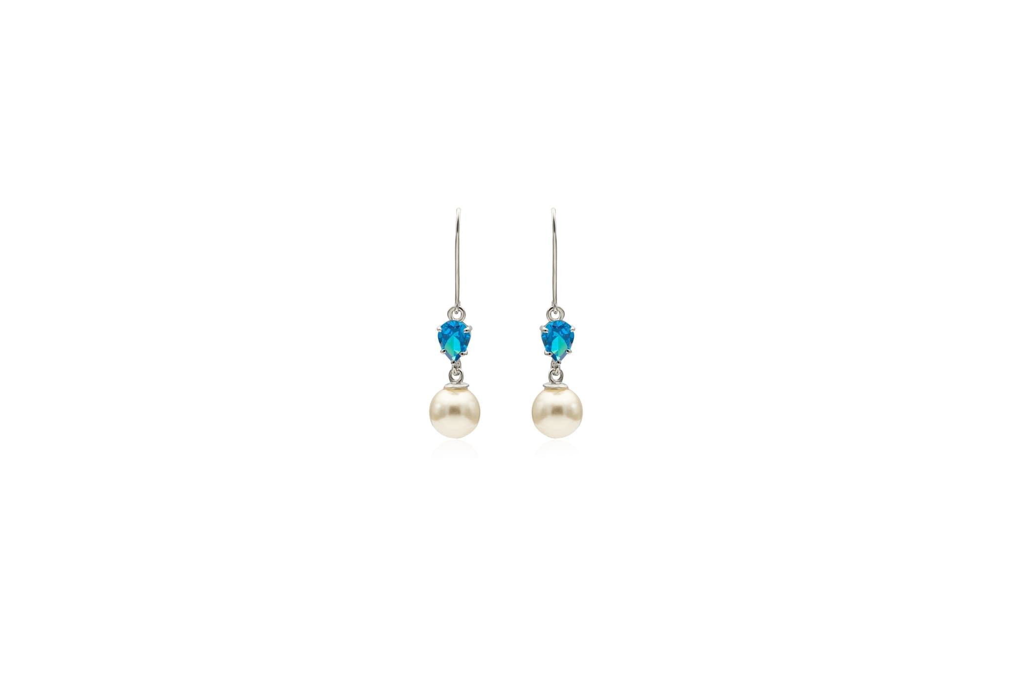 CLASSIC PEARL SILVER EARRINGS