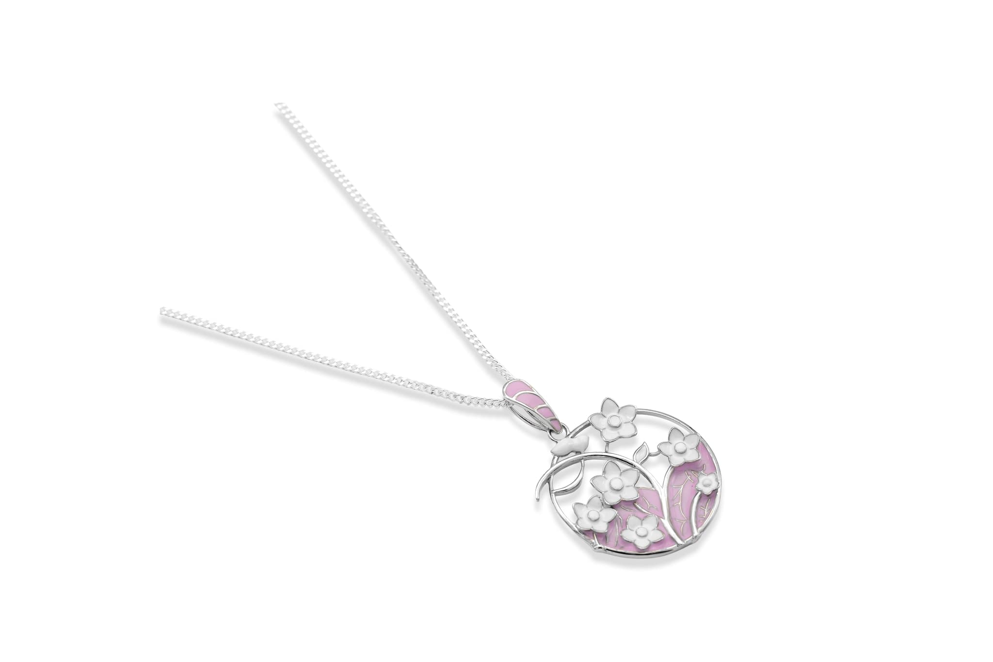 ENCHANTED GARDEN SILVER PENDANT