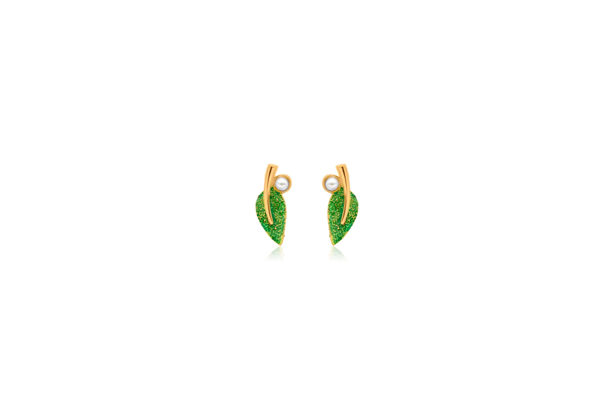 FOREST GLOW SILVER EARRINGS