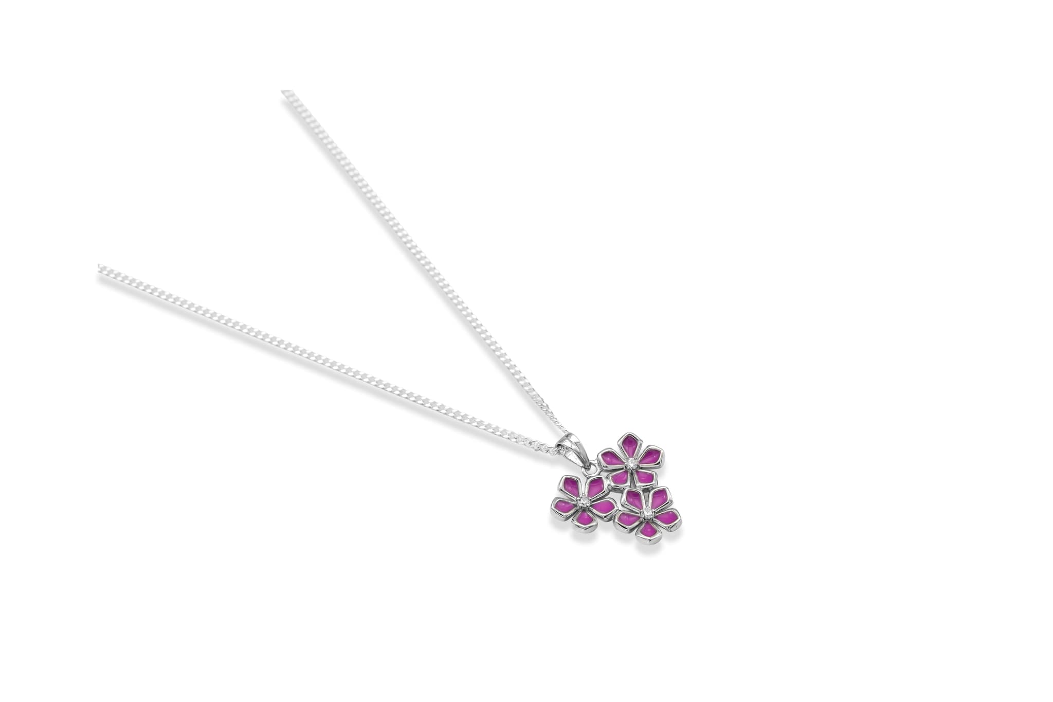 BLOSSOM SHINE SILVER PENDANT