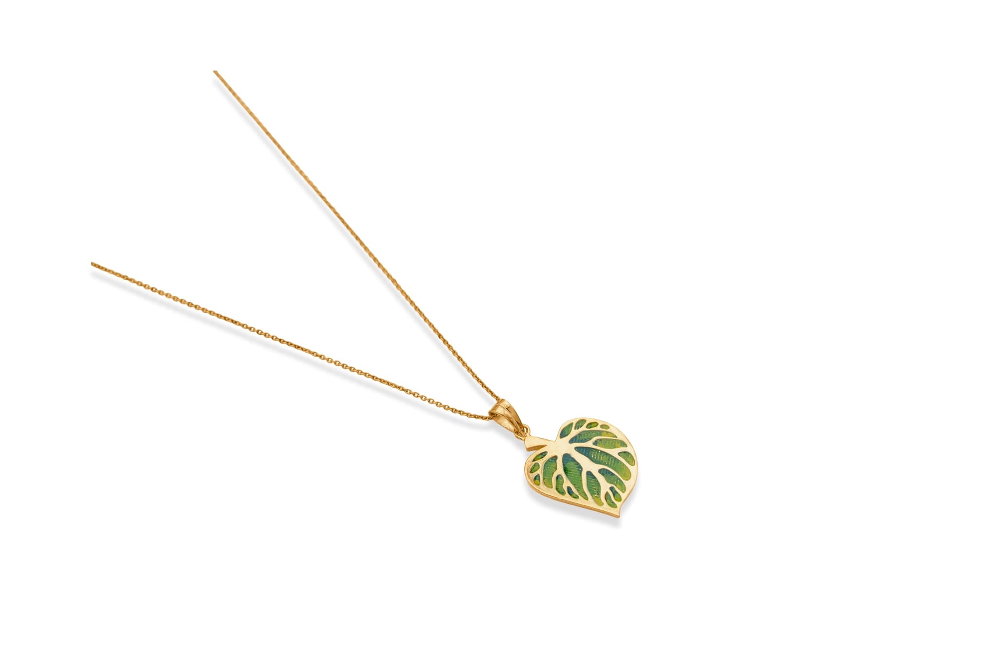 LEAF OF LIFE SILVER PENDANT