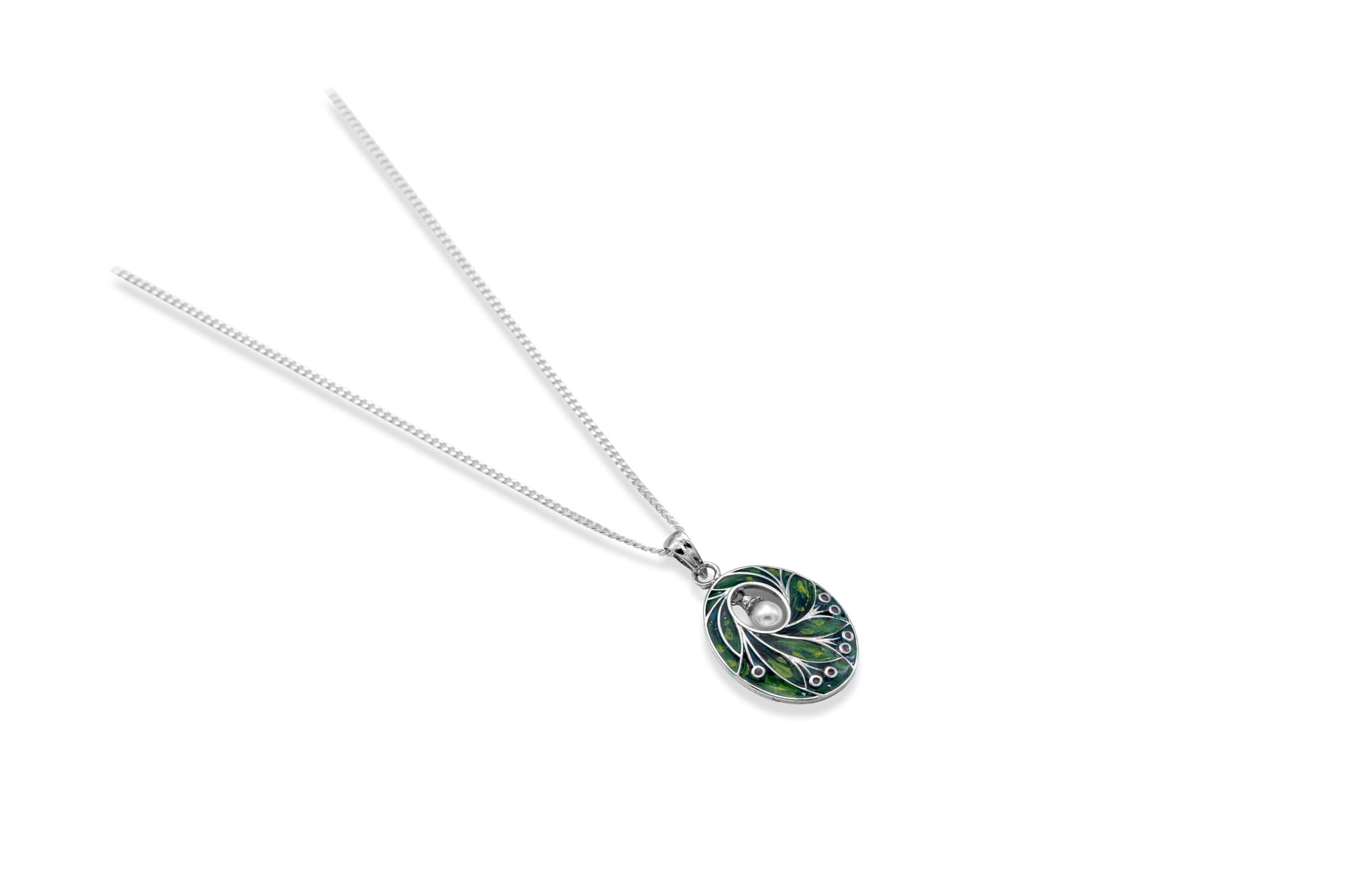 RADIANT AURA SILVER PENDANT