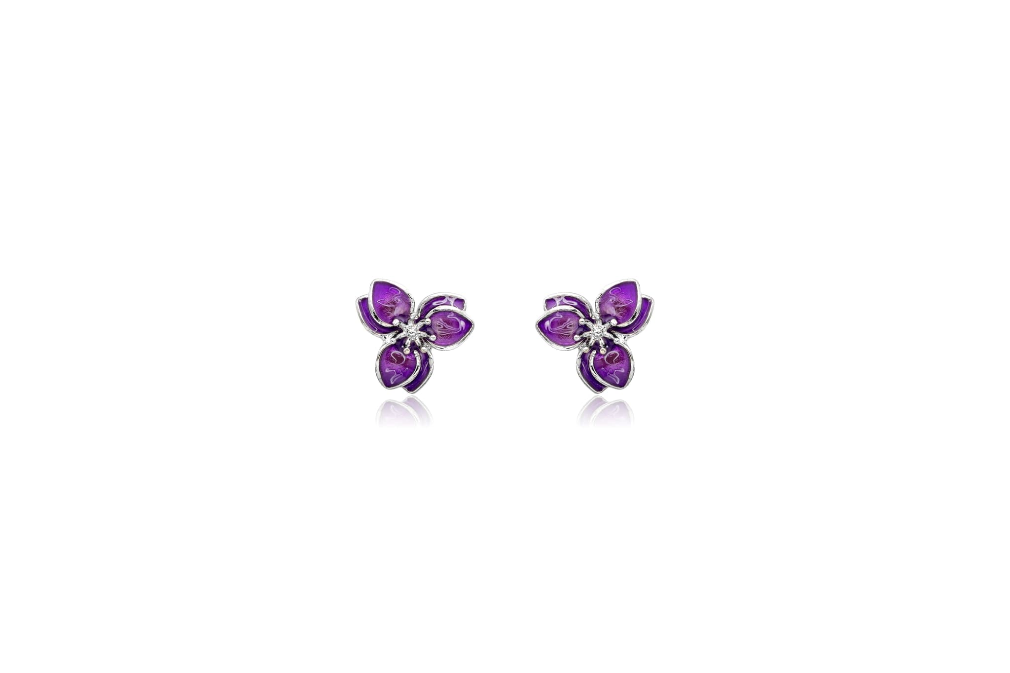 ENCHANTED MEENAKARI SILVER EARRINGS