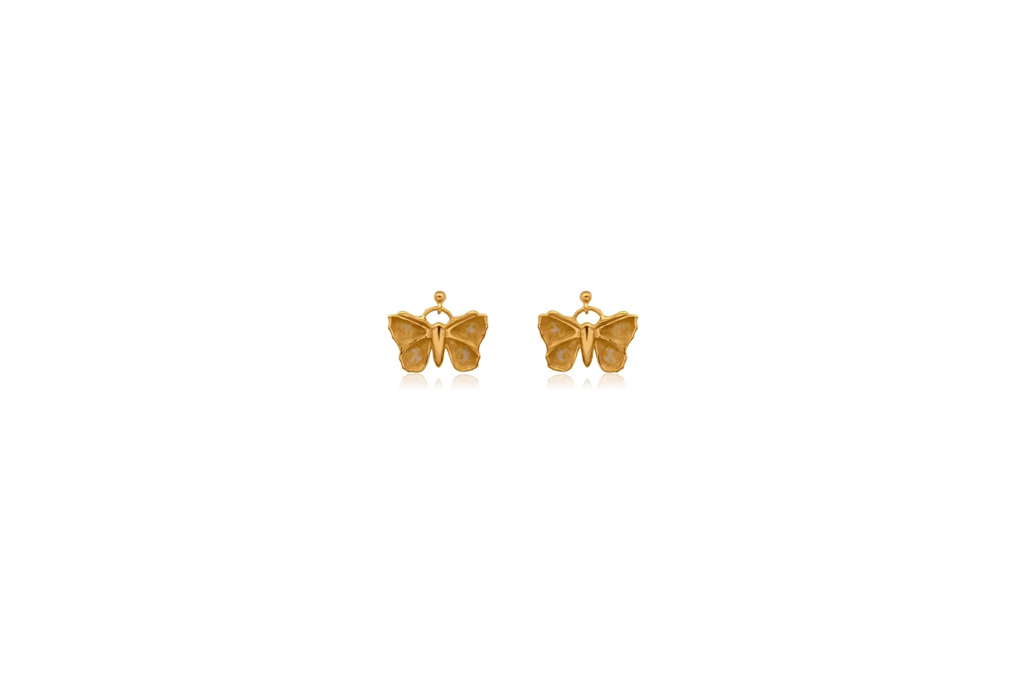 BUTTERFLY BLISS SILVER EARRINGS