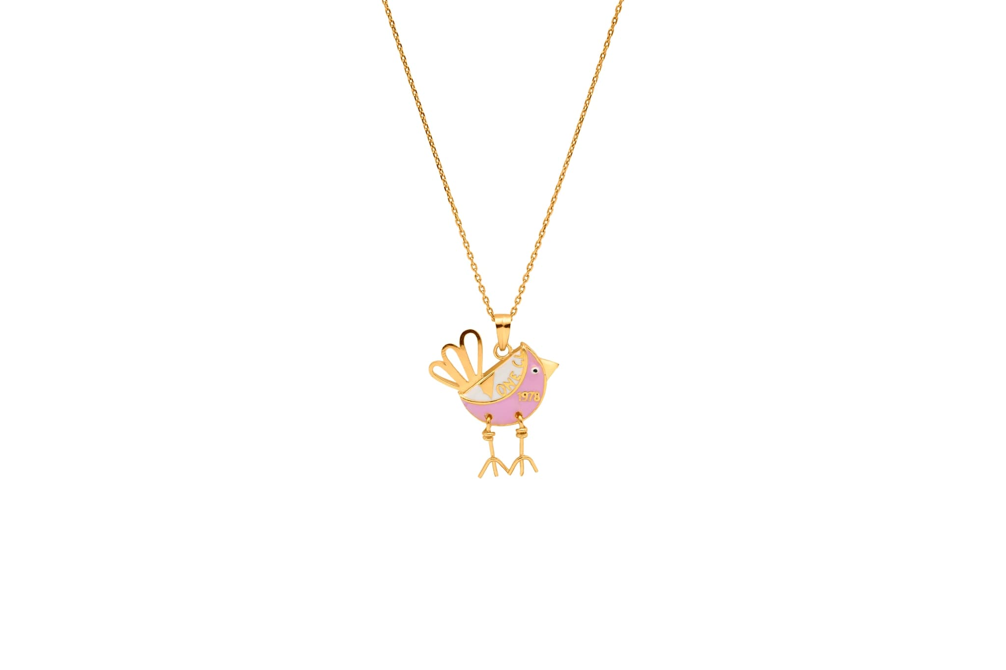 VINTAGE BIRD PENDANT SET