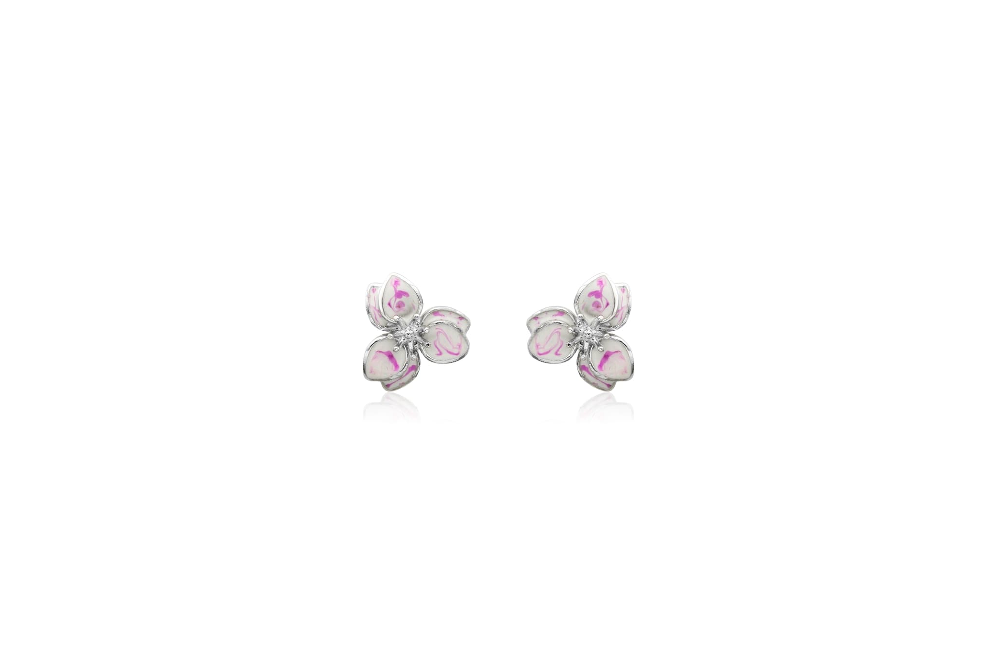 ENCHANTED MEENAKARI SILVER EARRINGS