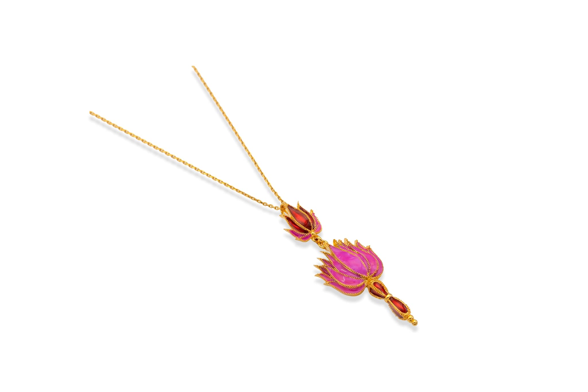 LOTUS HARMONY SILVER PENDANT