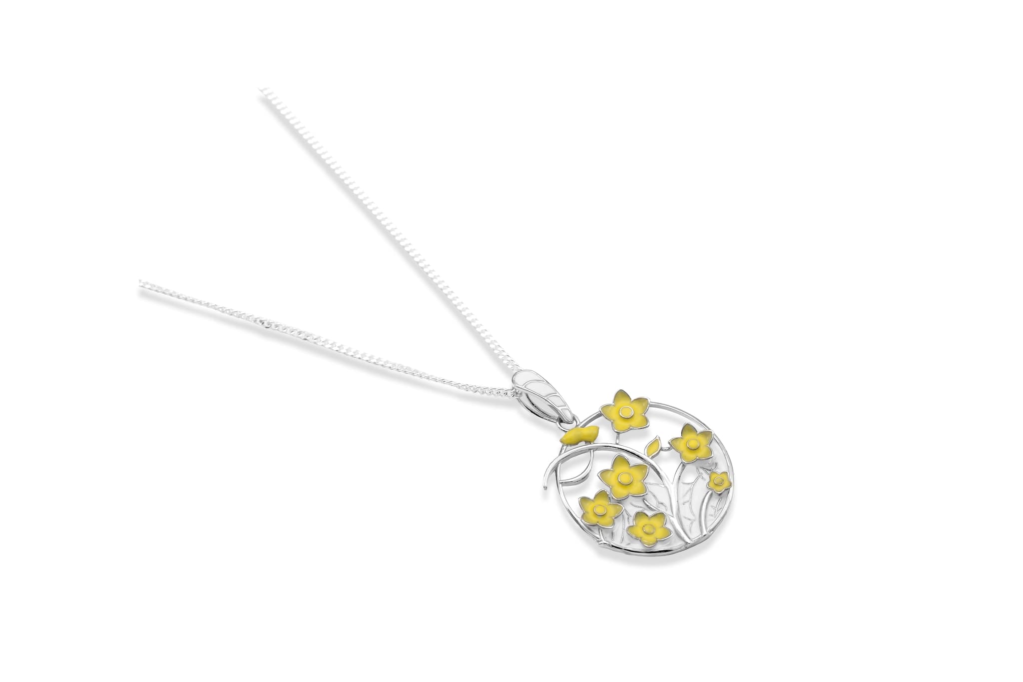 ENCHANTED GARDEN SILVER PENDANT