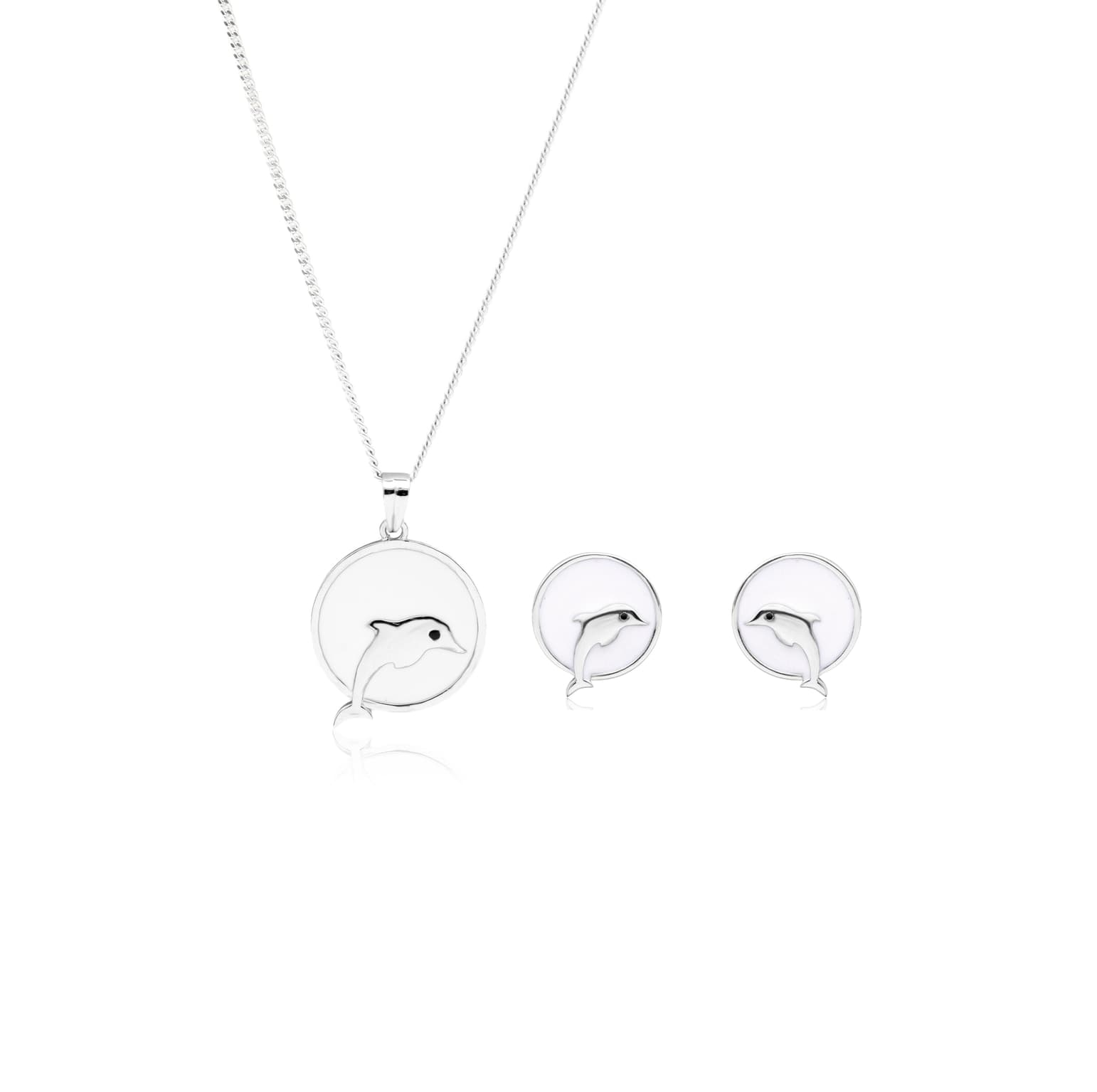 DOLPHIN GLIDE PENDANT SET