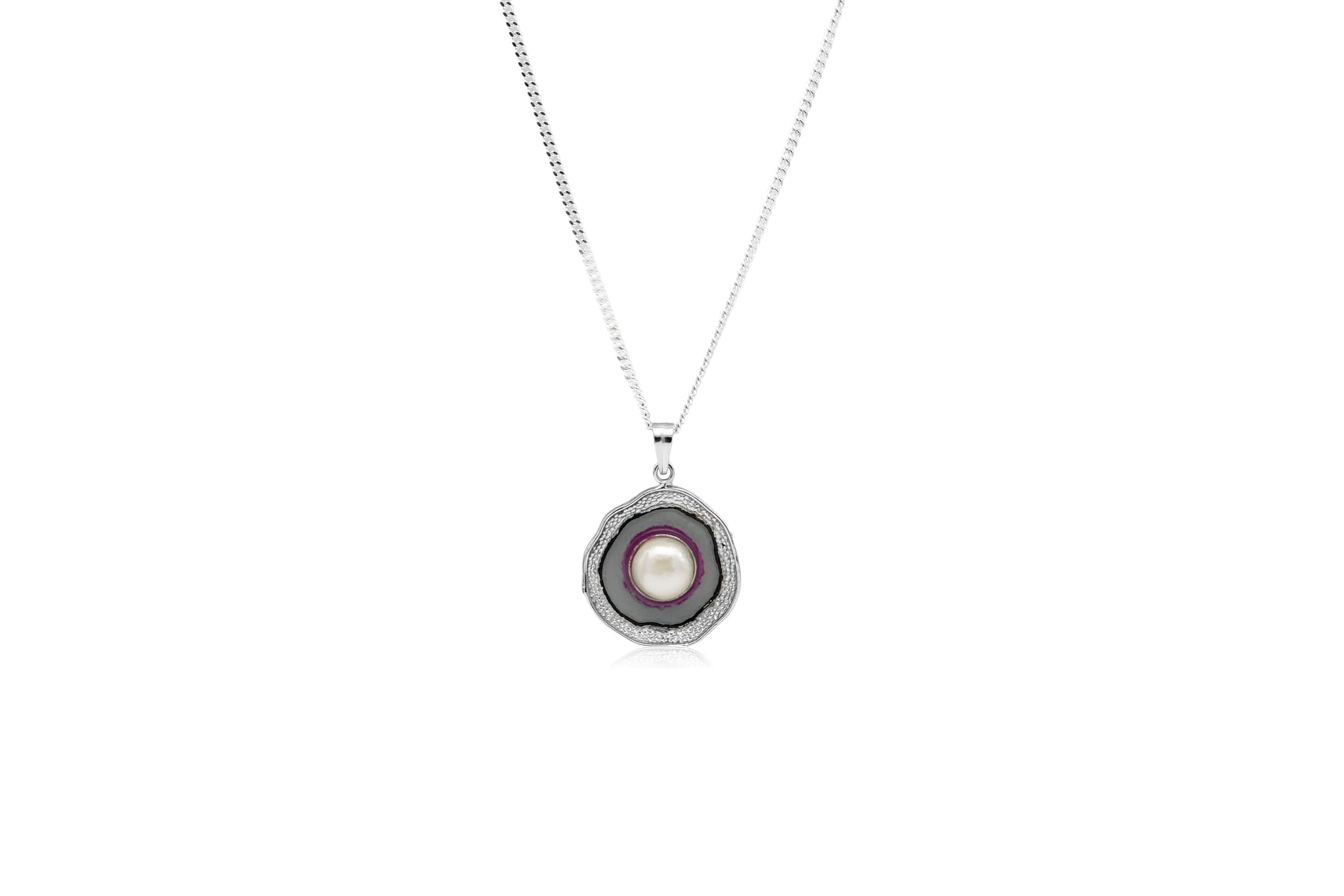 PEARL SANCTUM SILVER PENDANT
