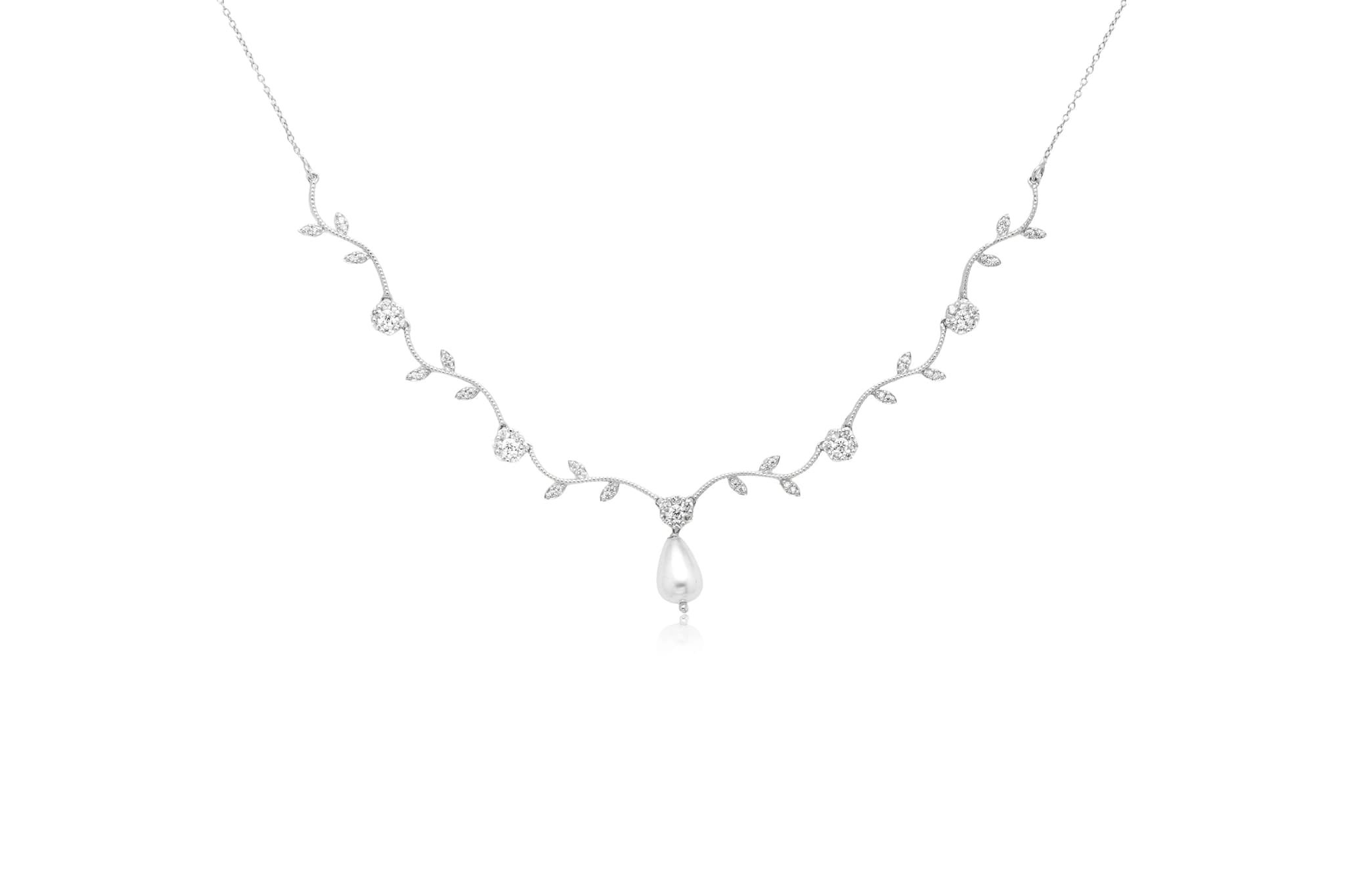 MOONLIT SILVER NECKLACE
