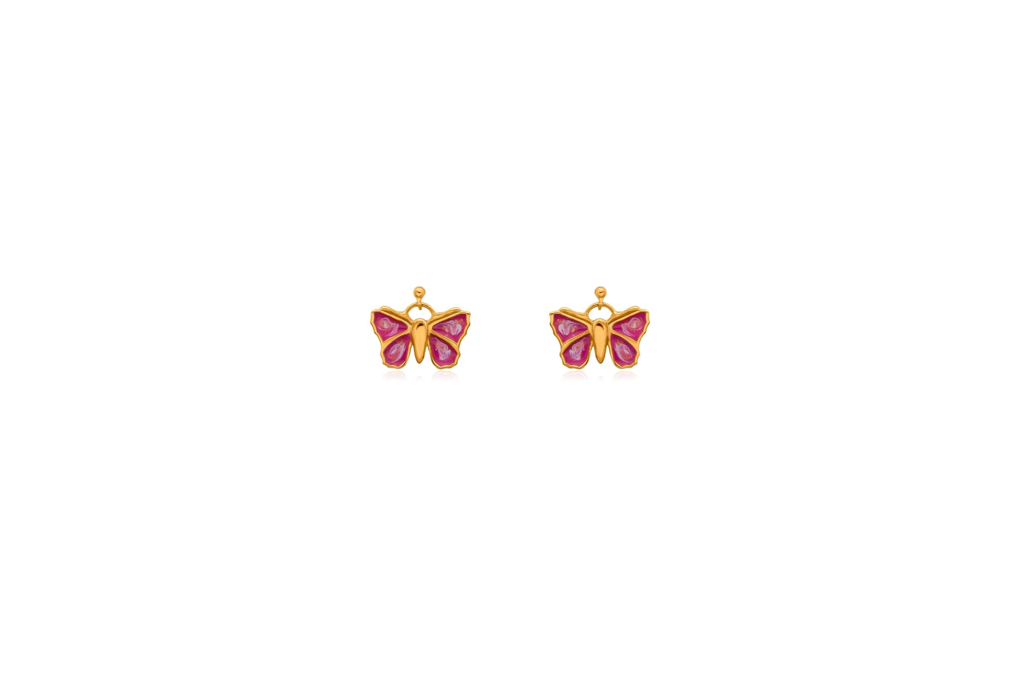 BUTTERFLY BLISS SILVER EARRINGS