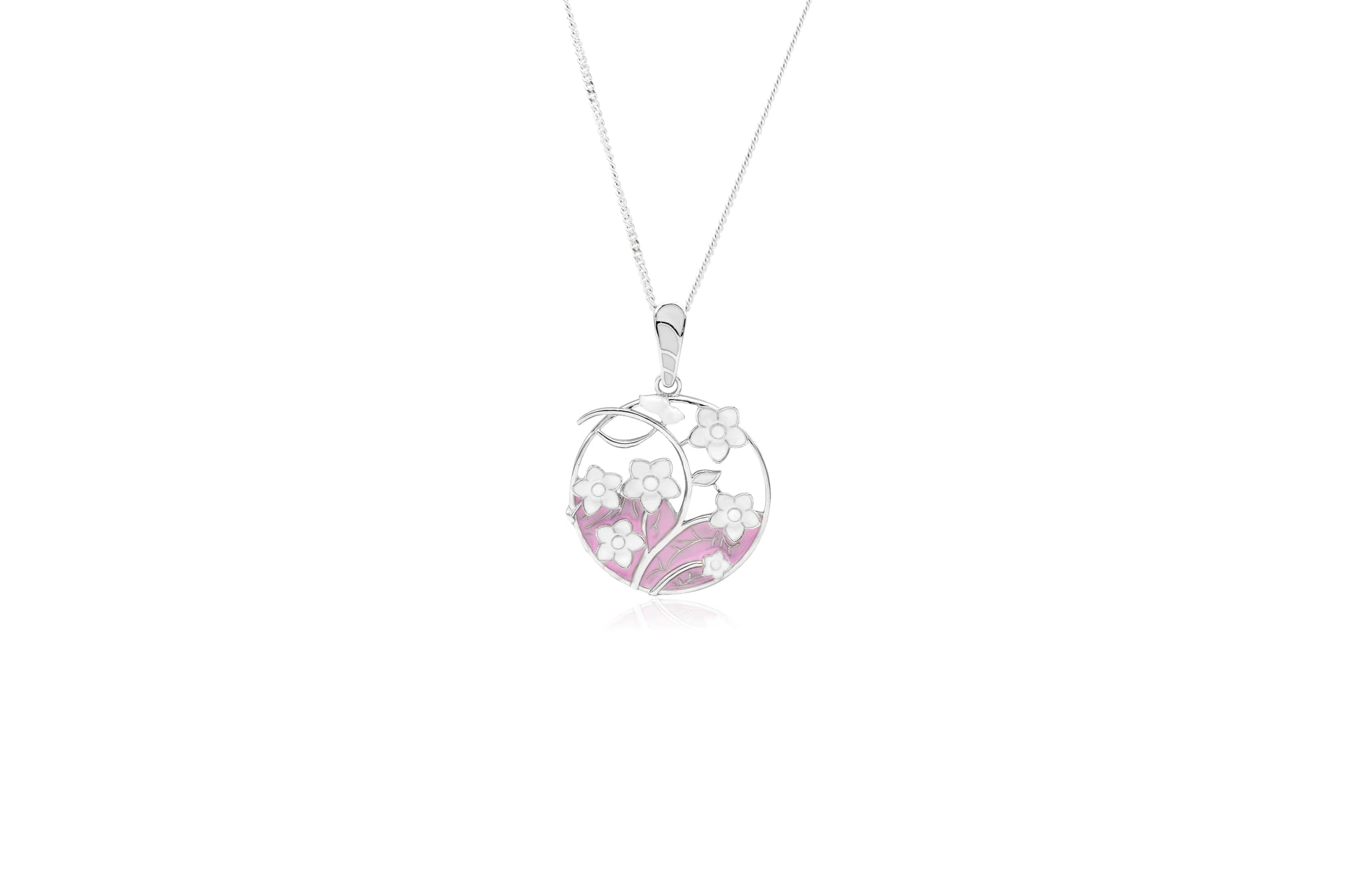 ENCHANTED GARDEN SILVER PENDANT
