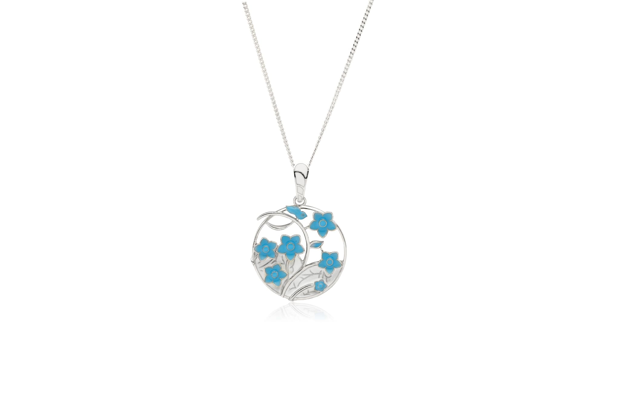 ENCHANTED GARDEN SILVER PENDANT