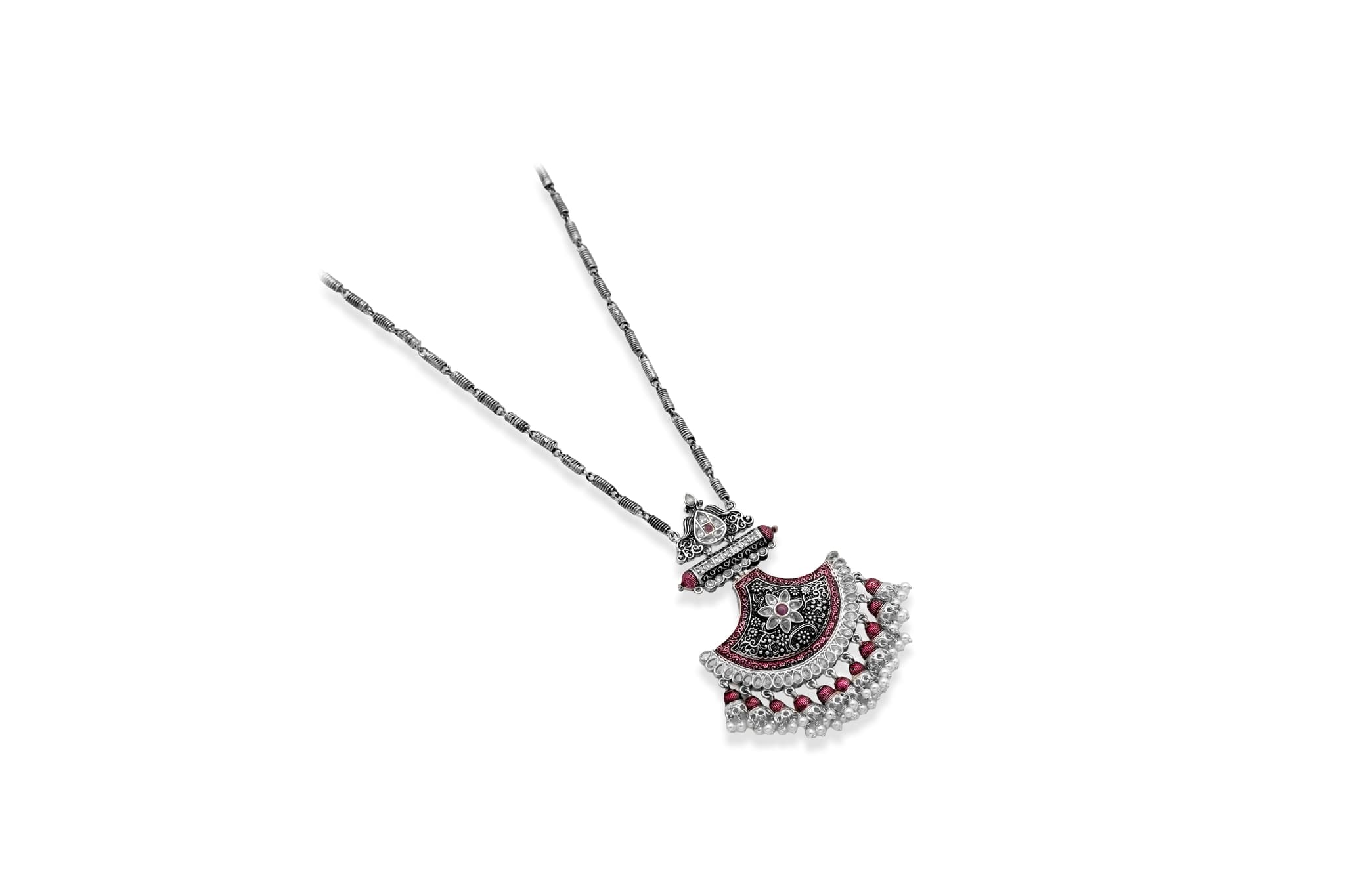 SHAHI NOOR SILVER NECKLACE