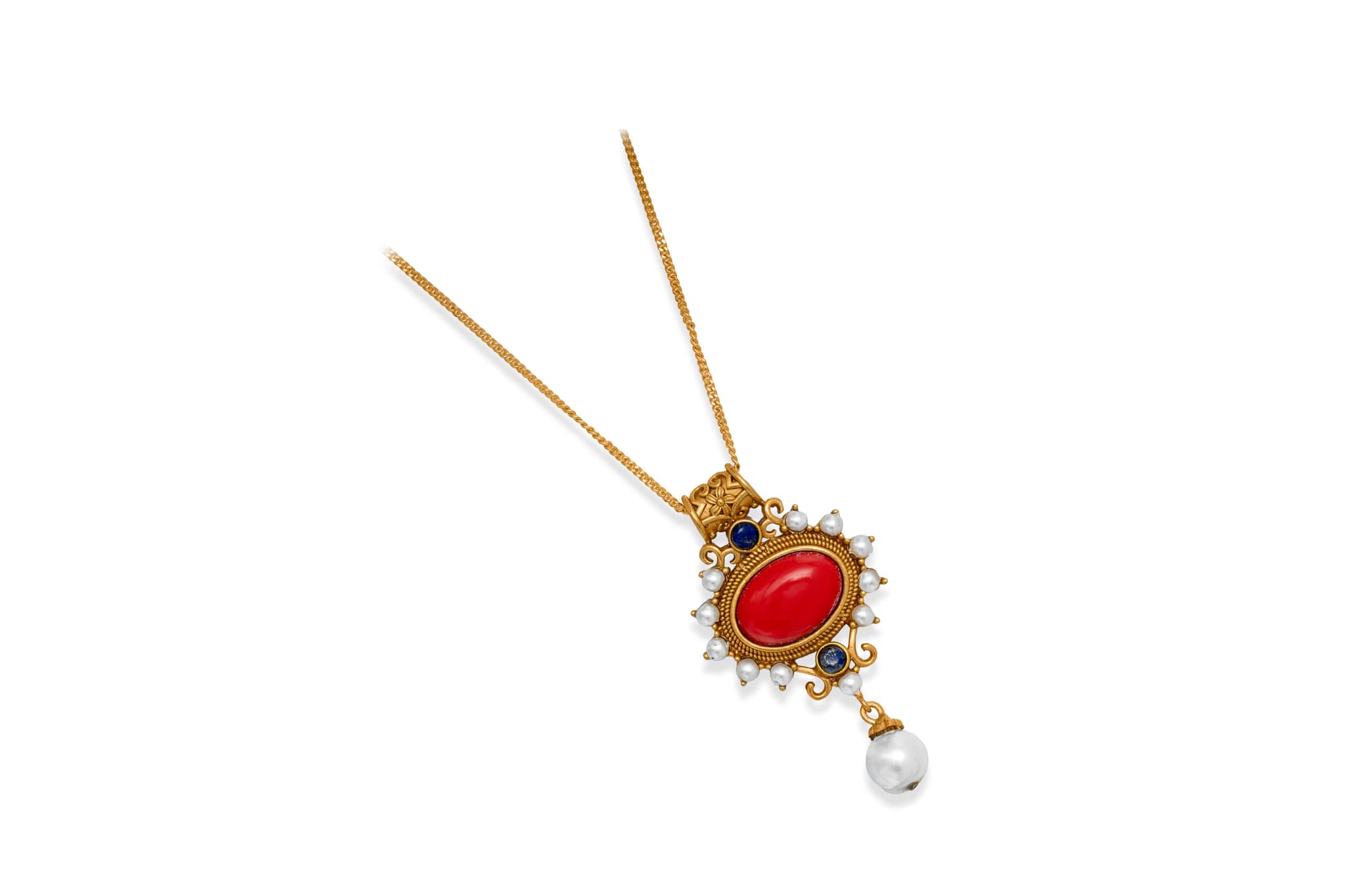 CLASSIC IMPERIAL SILVER PENDANT